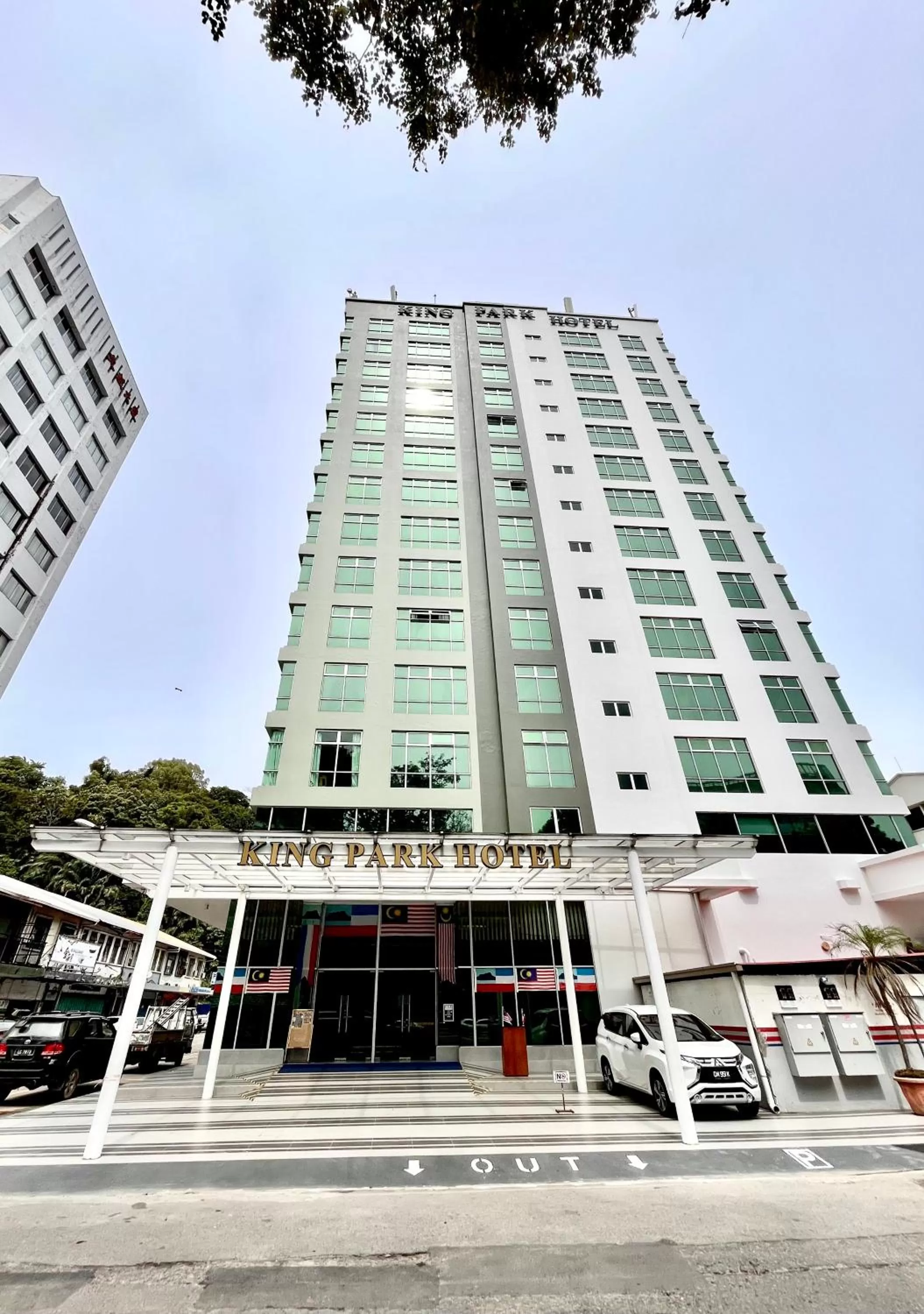 Property building in King Park Hotel Kota Kinabalu