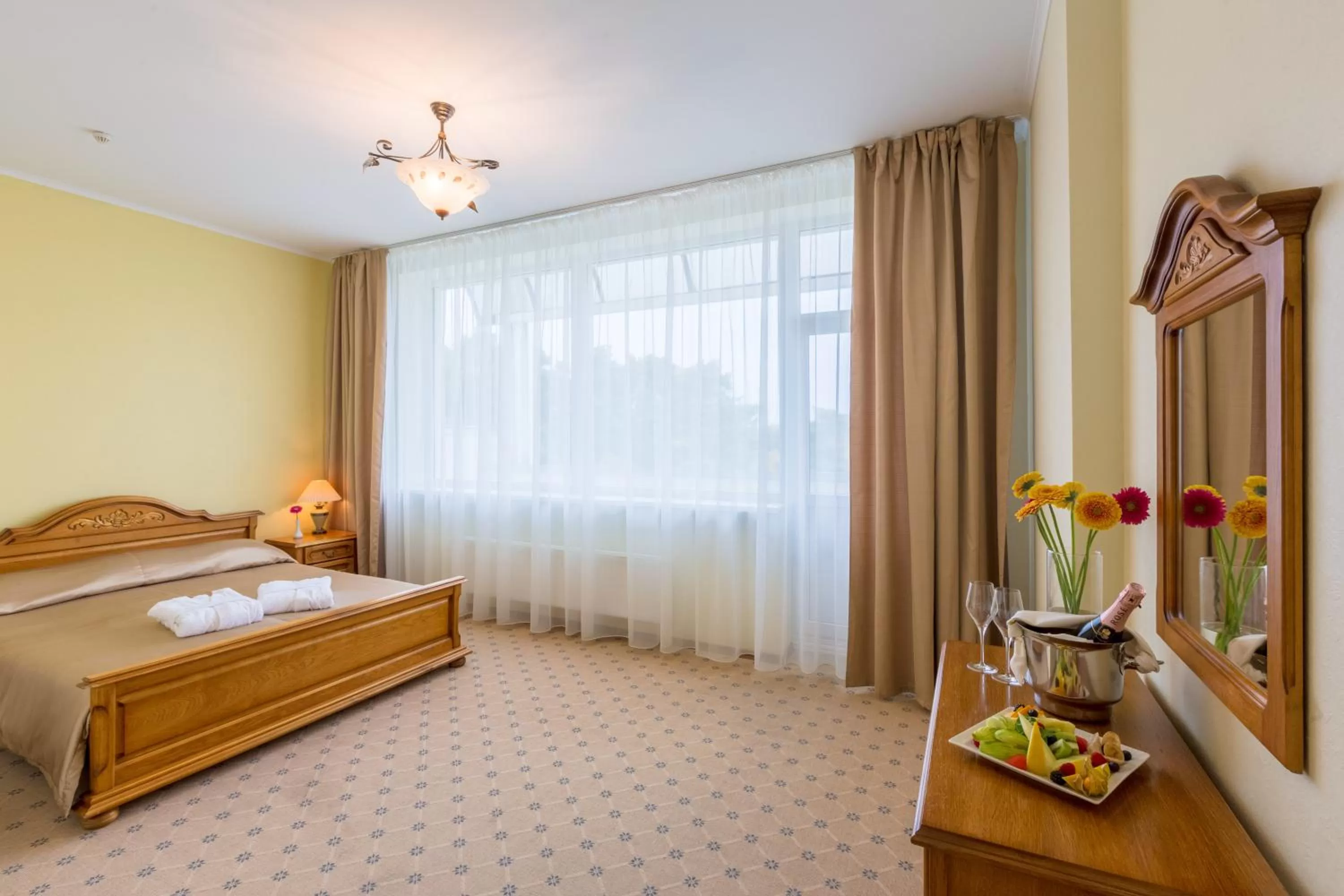 Bedroom, Bed in Daina Jurmala Beach Hotel