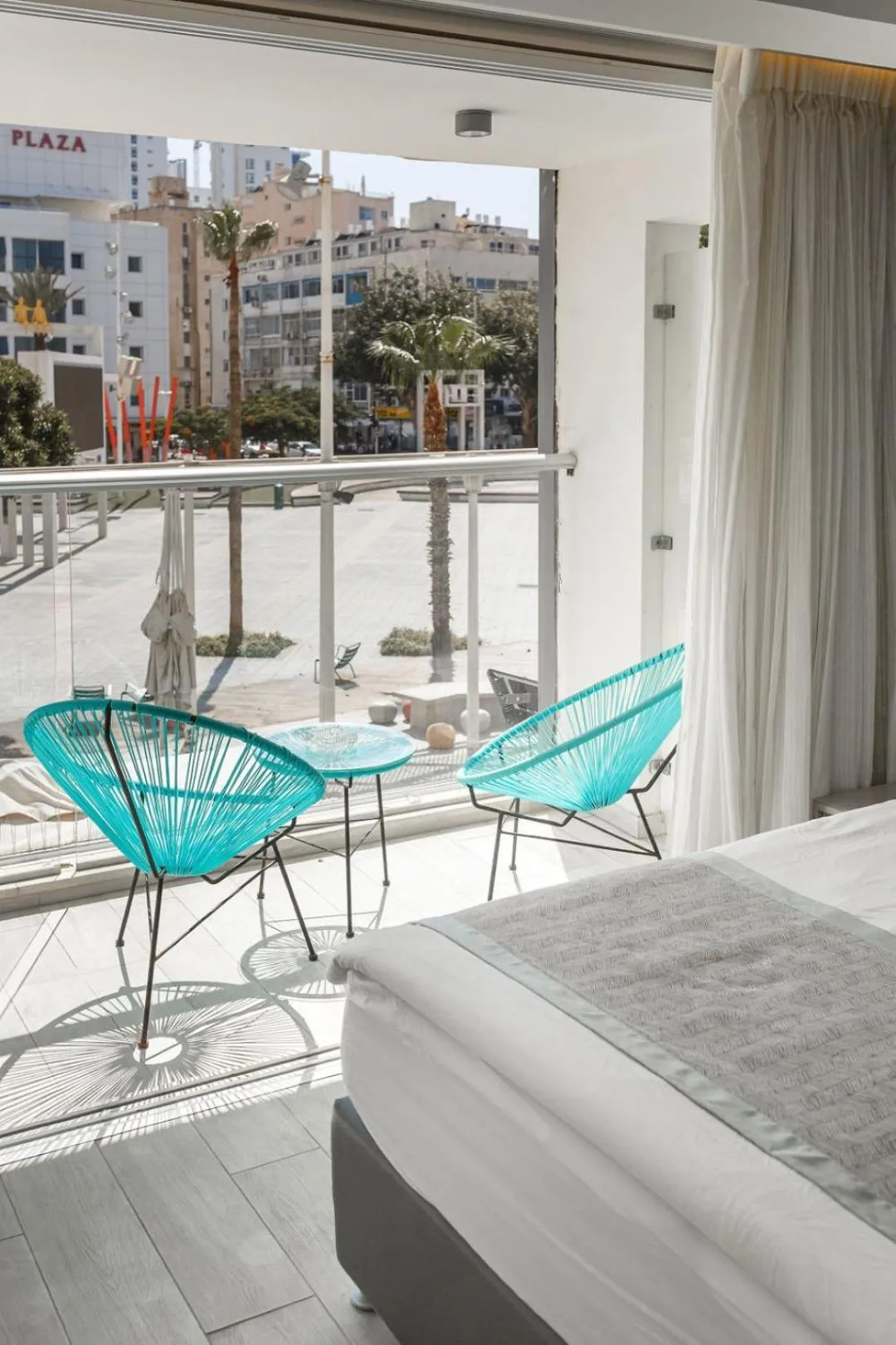 Balcony/Terrace in Kikar Boutique Hotel