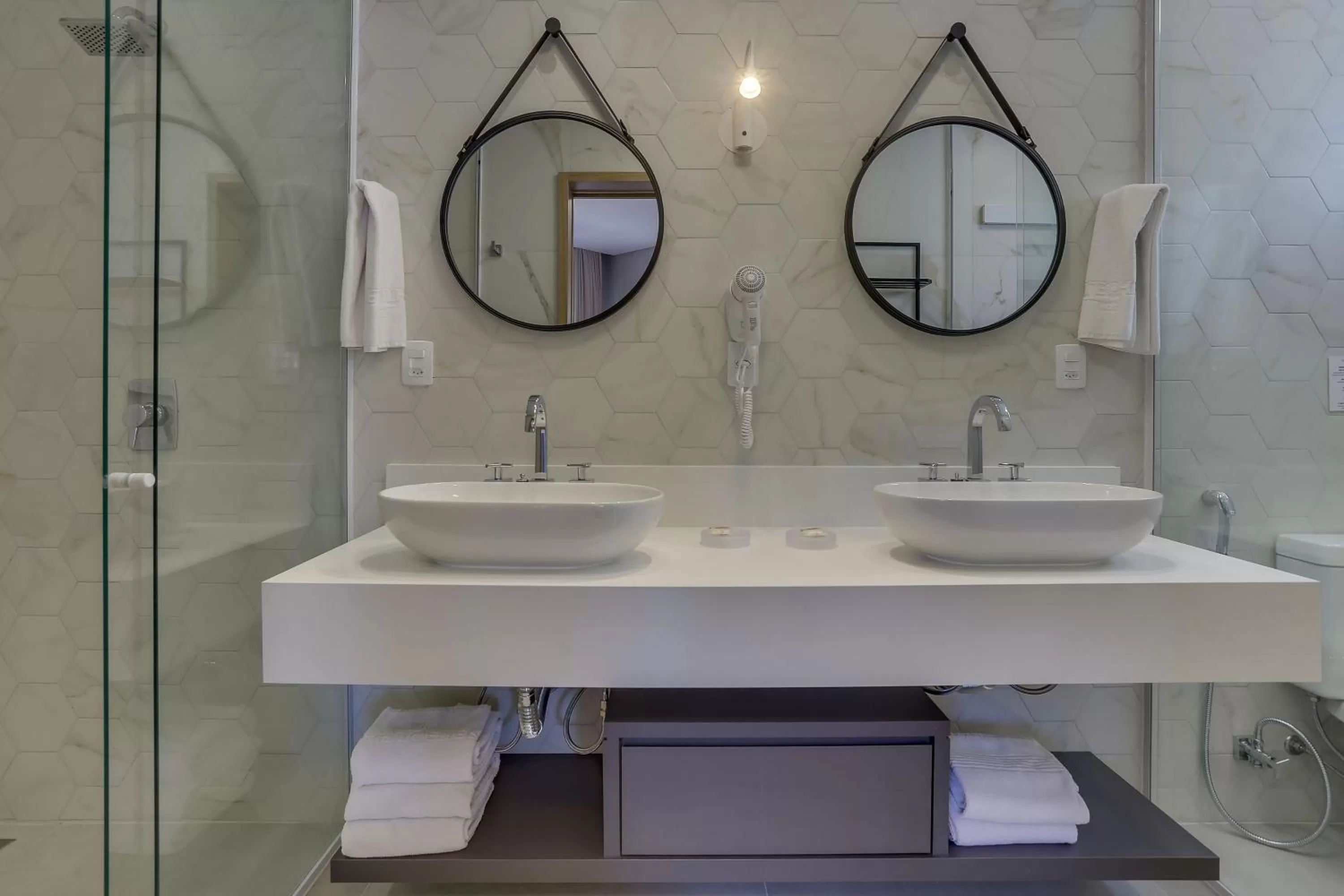 Bathroom in Hotel Sete Ilhas