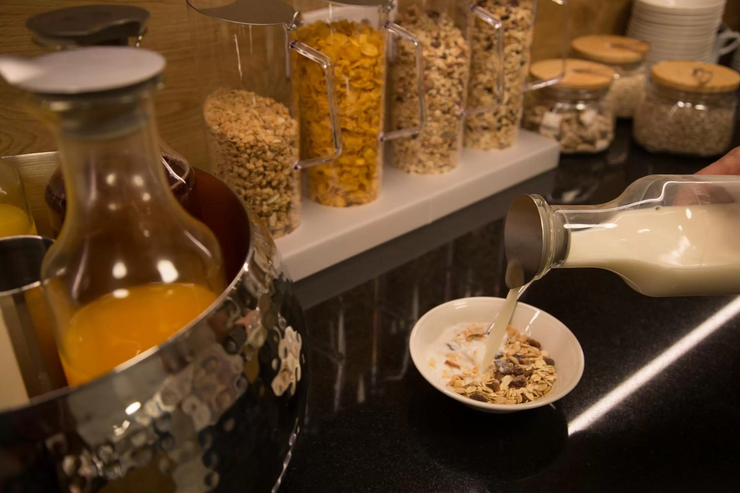 Breakfast in Weberei Bendix Hotel & Appartements