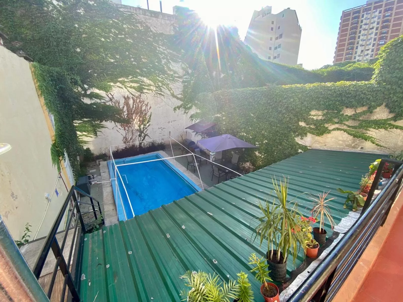 Swimming pool in Habitaciones en Casa con piscina en Palermo Soho!
