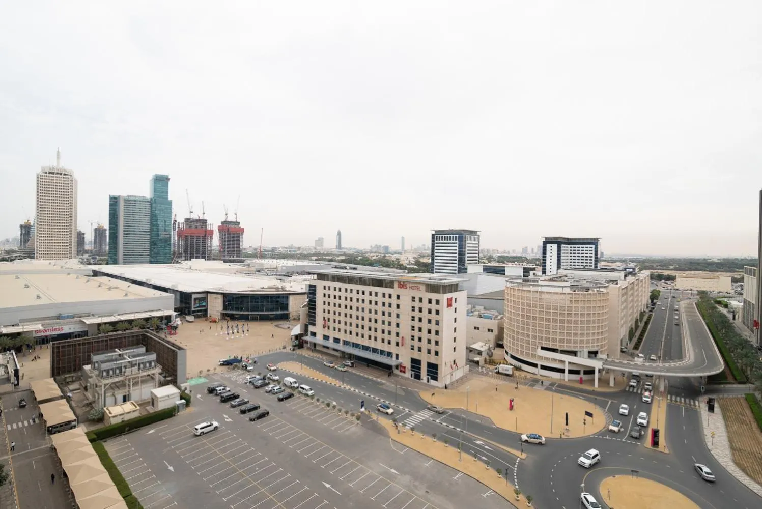 Bird's eye view in The Apartments, Dubai World Trade Centre