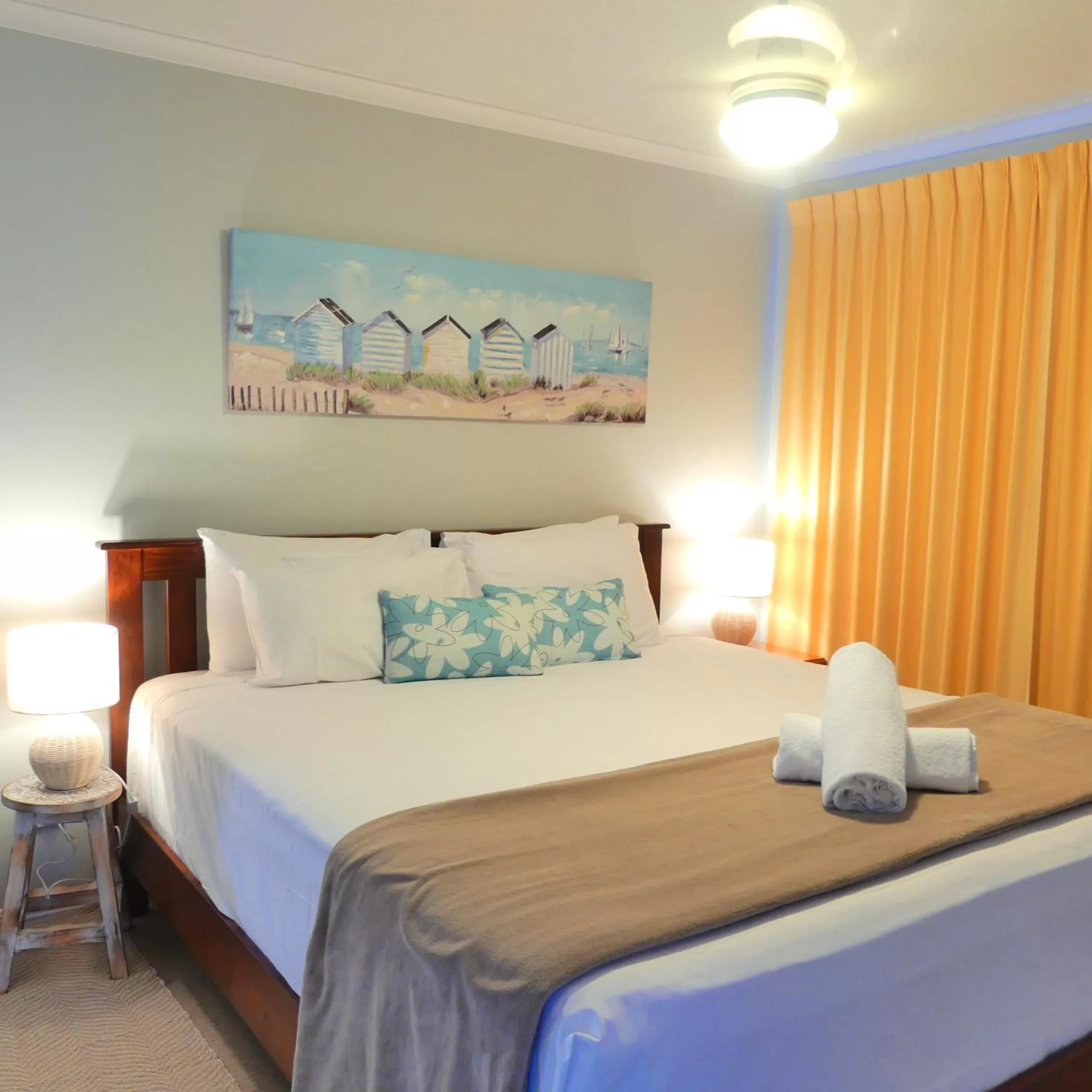 Bed in Bargara Blue Resort