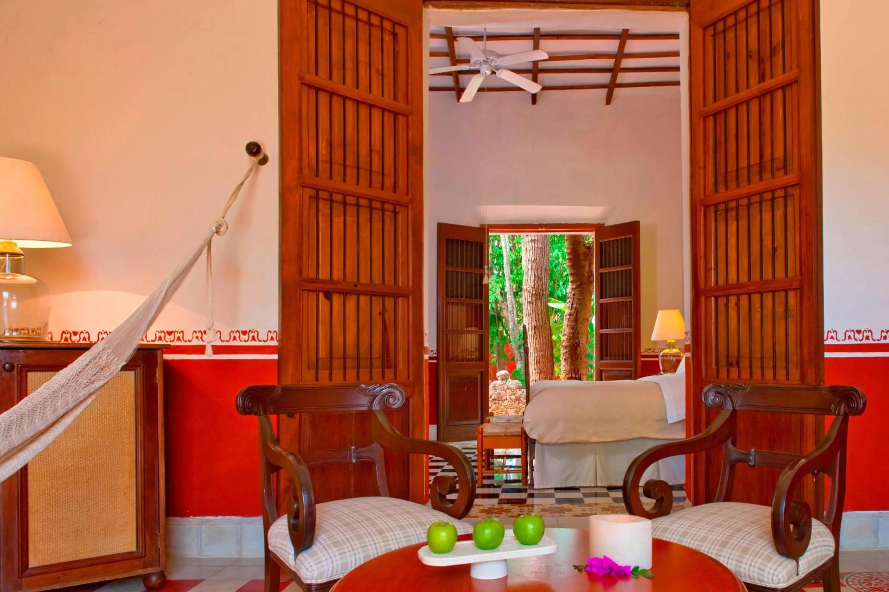 Photo of the whole room in Hacienda Temozon Sur