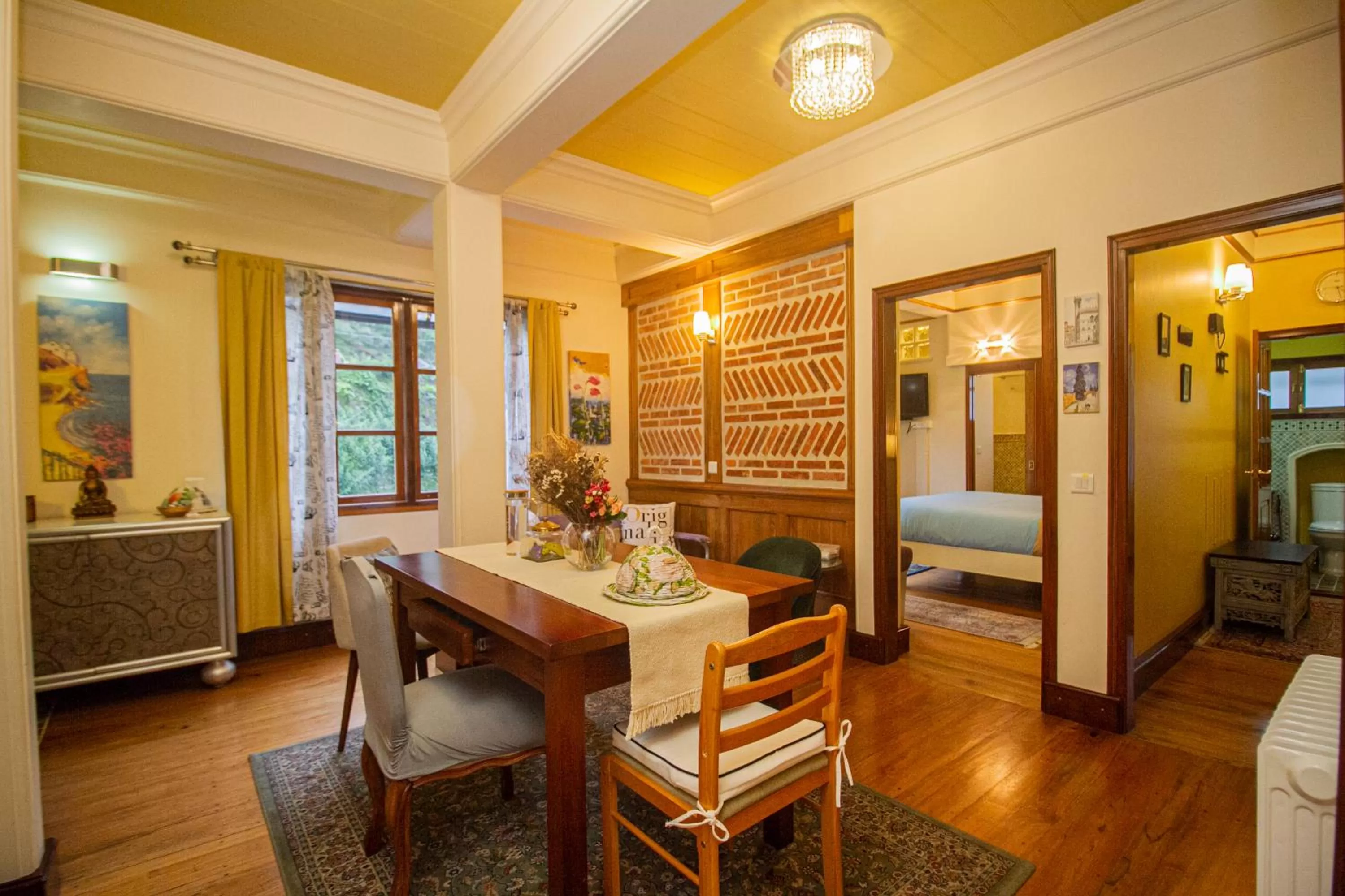 Photo of the whole room in Amritara Luxury Villa Tosca, Gangtok