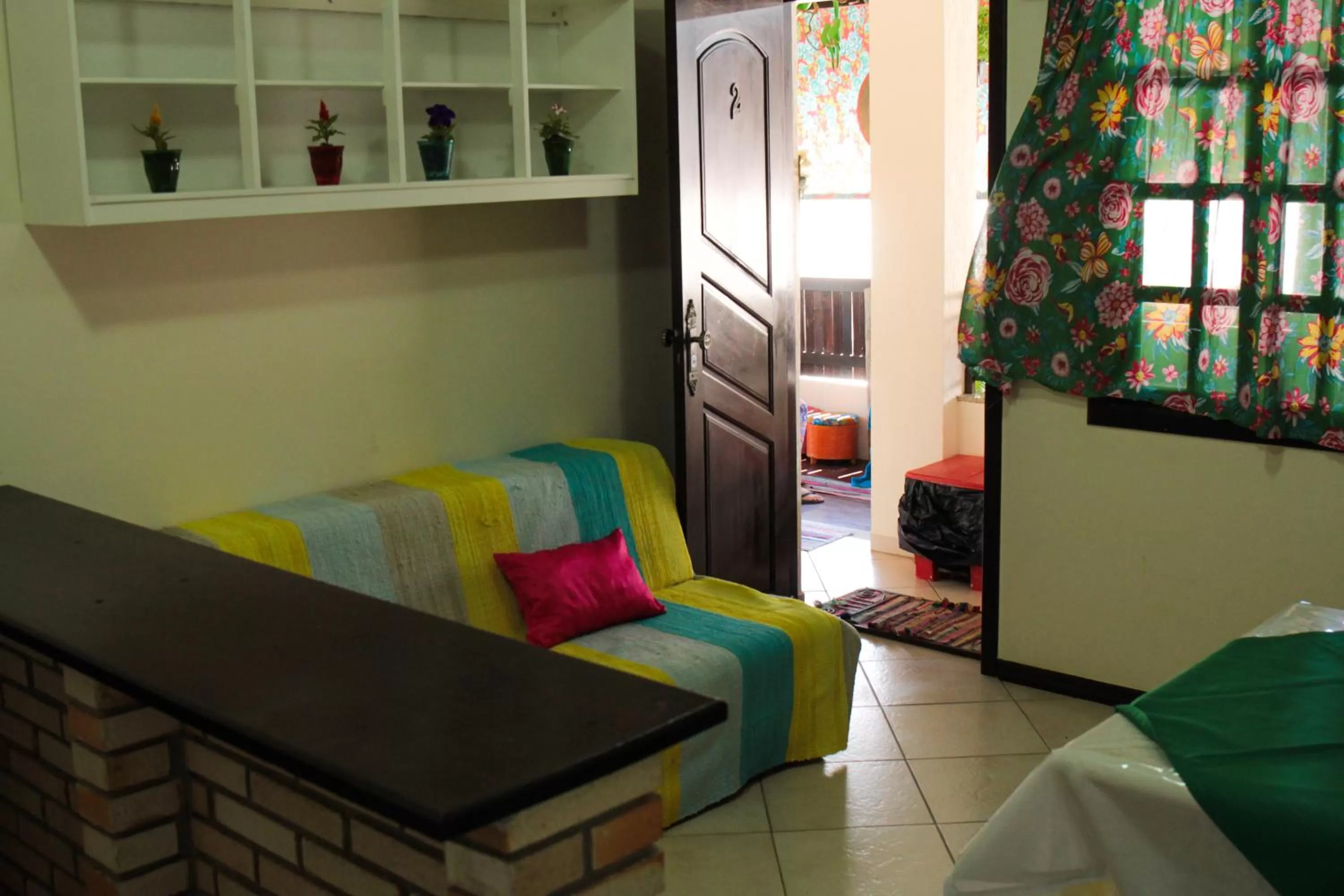 Seating Area in Pousada OceAnas Frente Mar Estaleiro