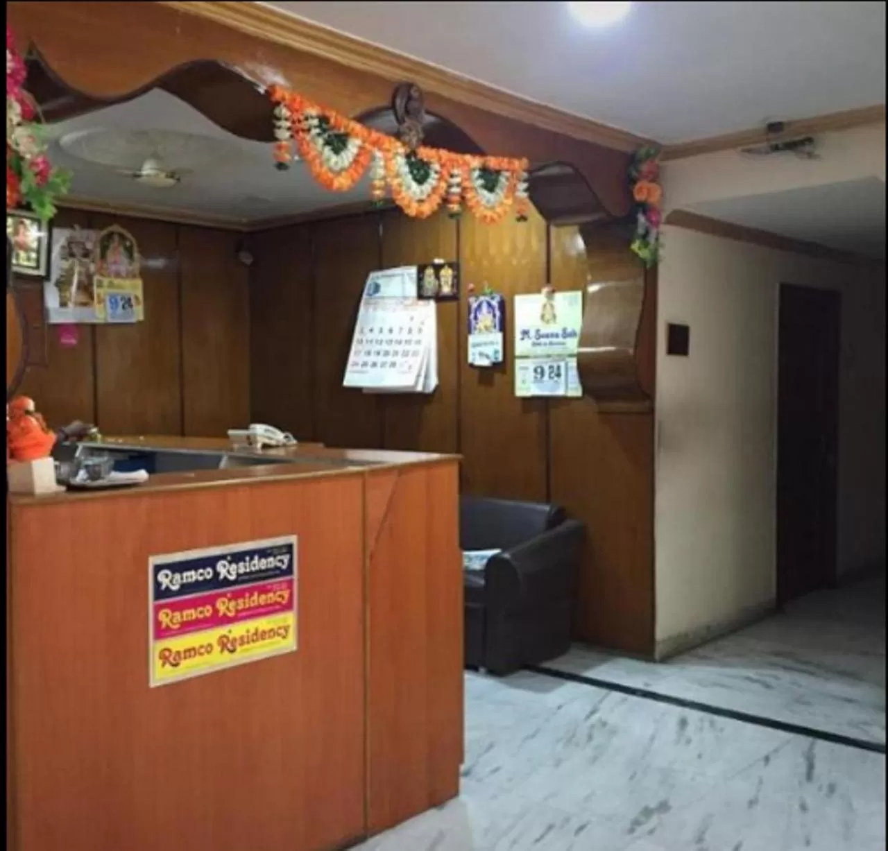 Lobby or reception, Lobby/Reception in Hotel Ramco Residency A/c