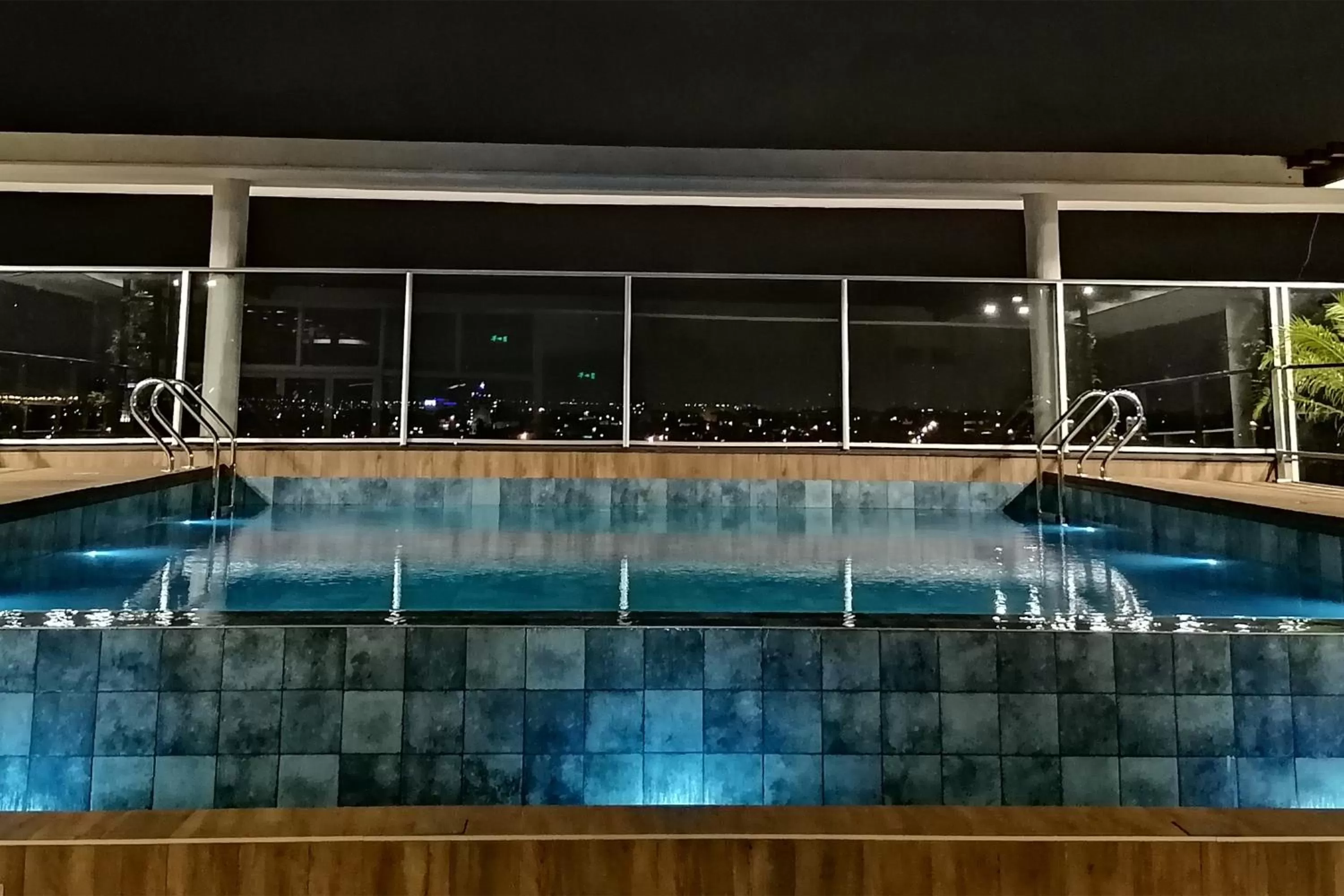 Swimming pool in Dazzler by Wyndham Ciudad del Este