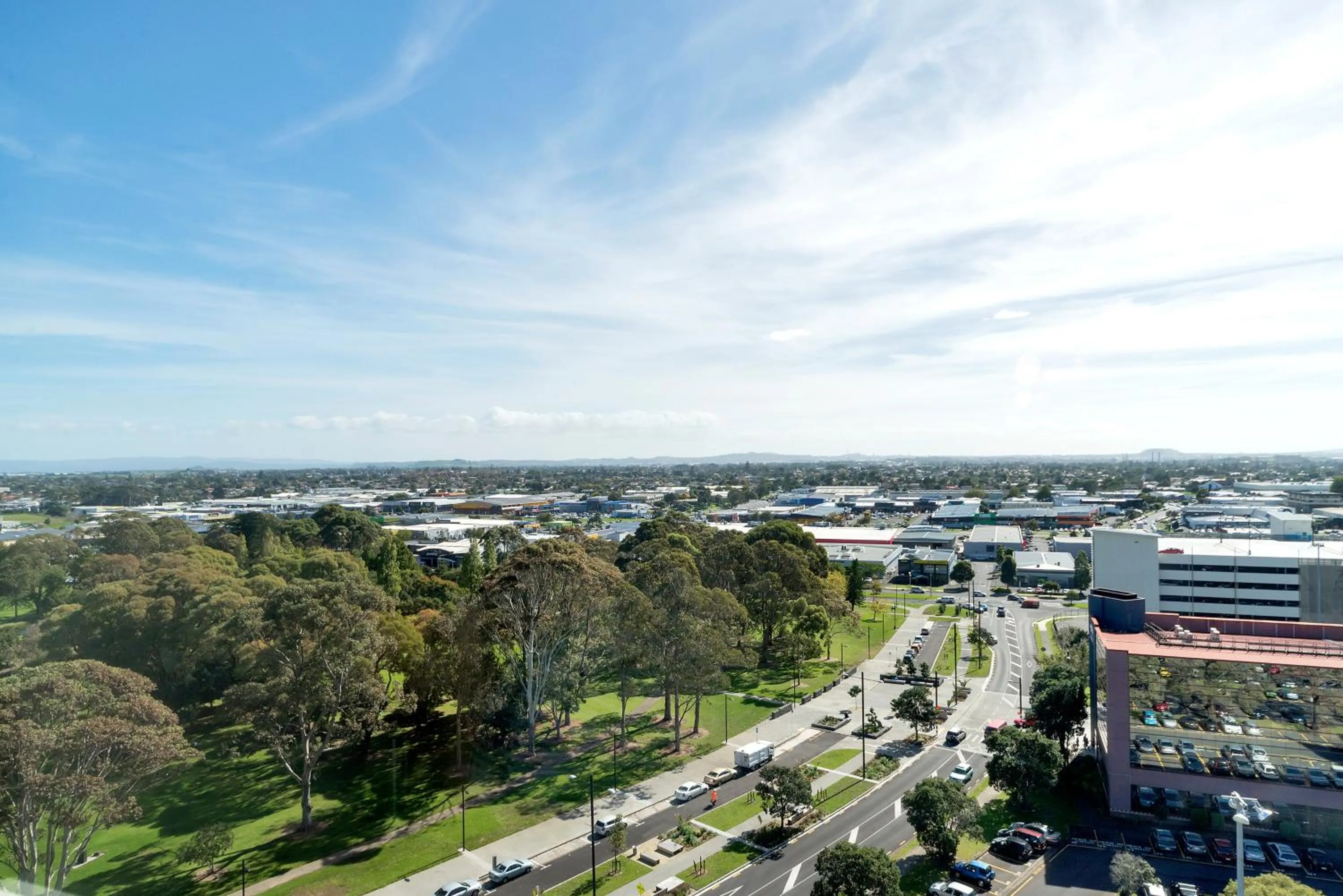 Street view in MCentral Apartments Manukau