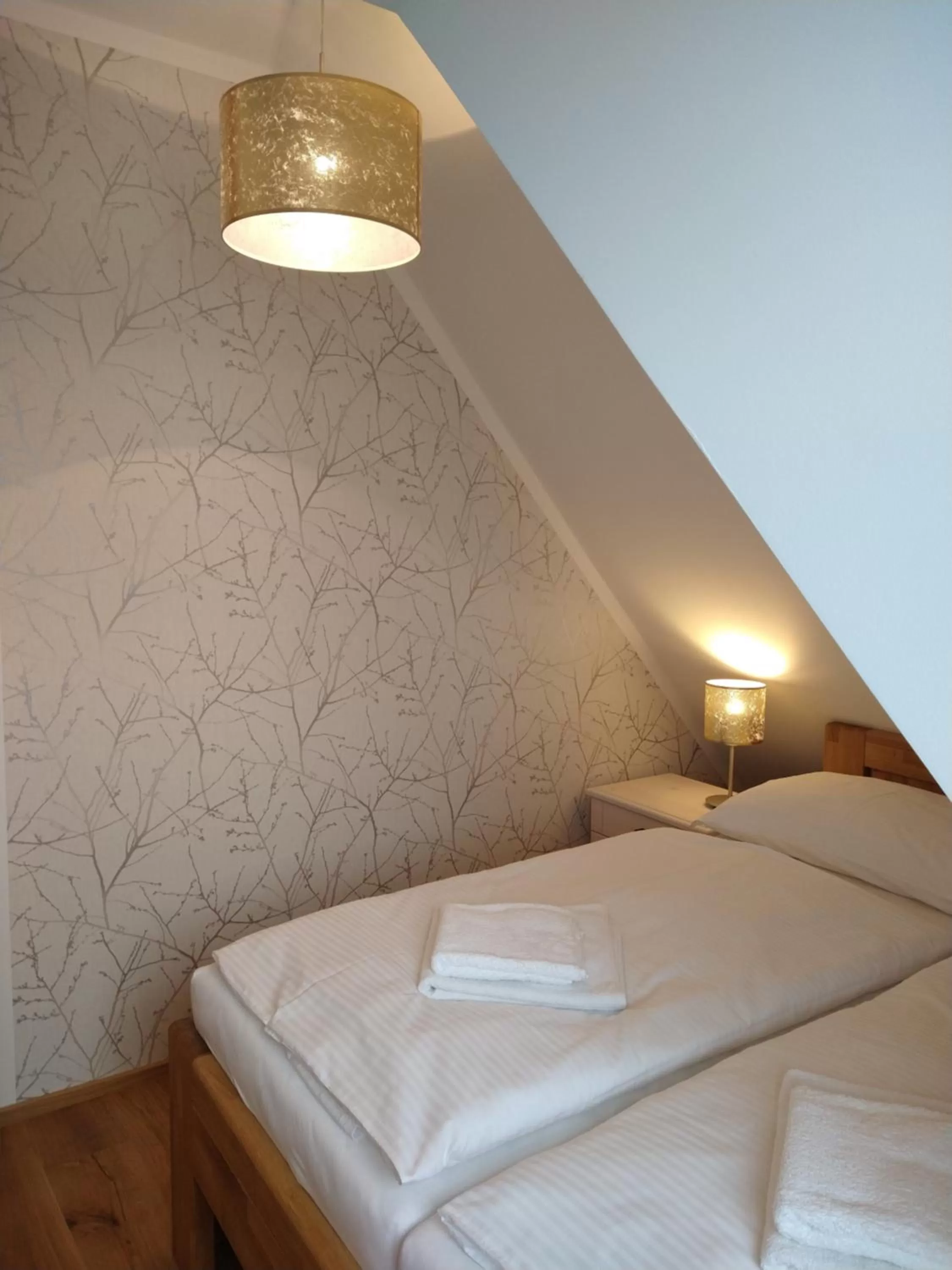 Bed in Apartmány Malý mnich