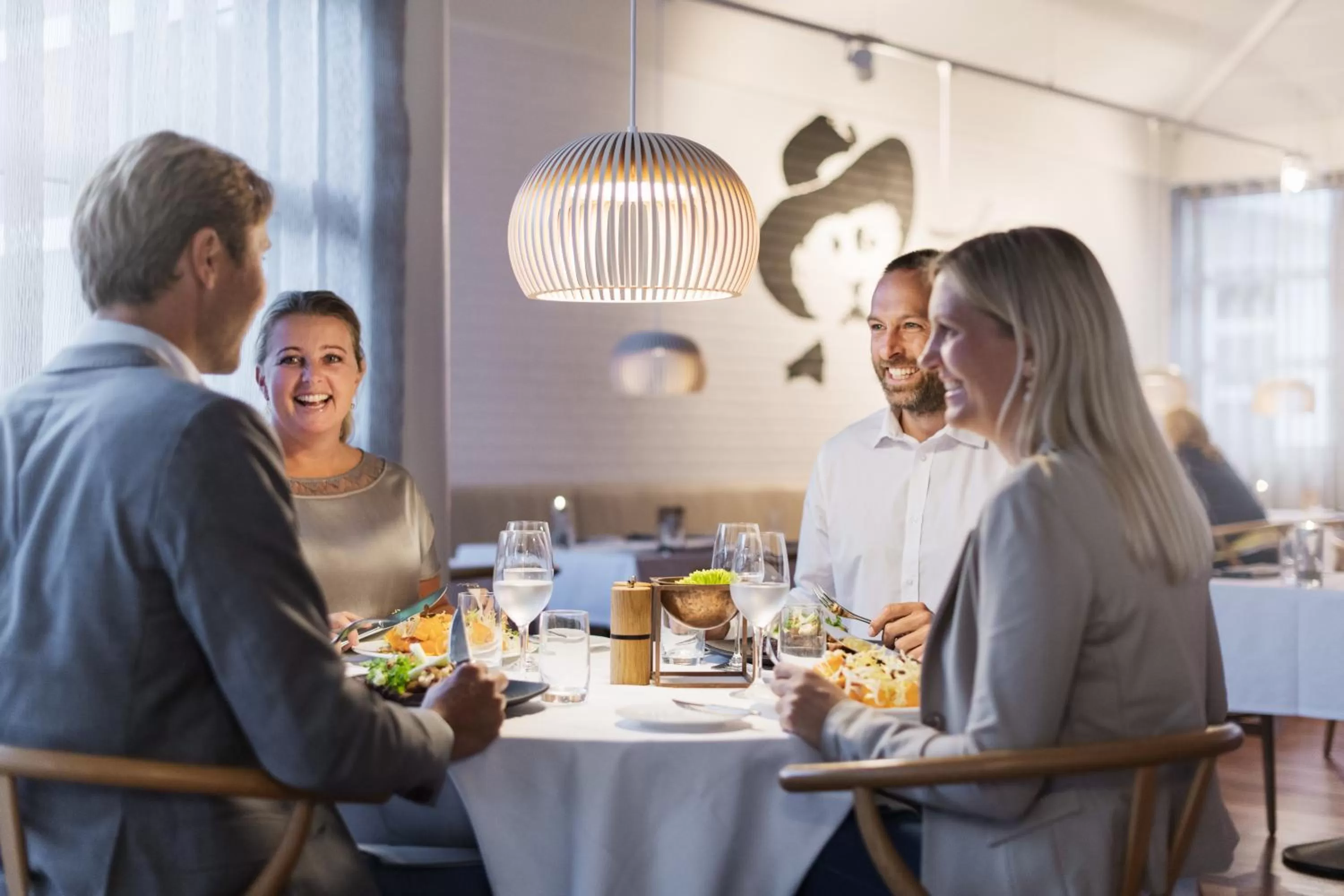 Restaurant/places to eat in Color Hotel Skagen