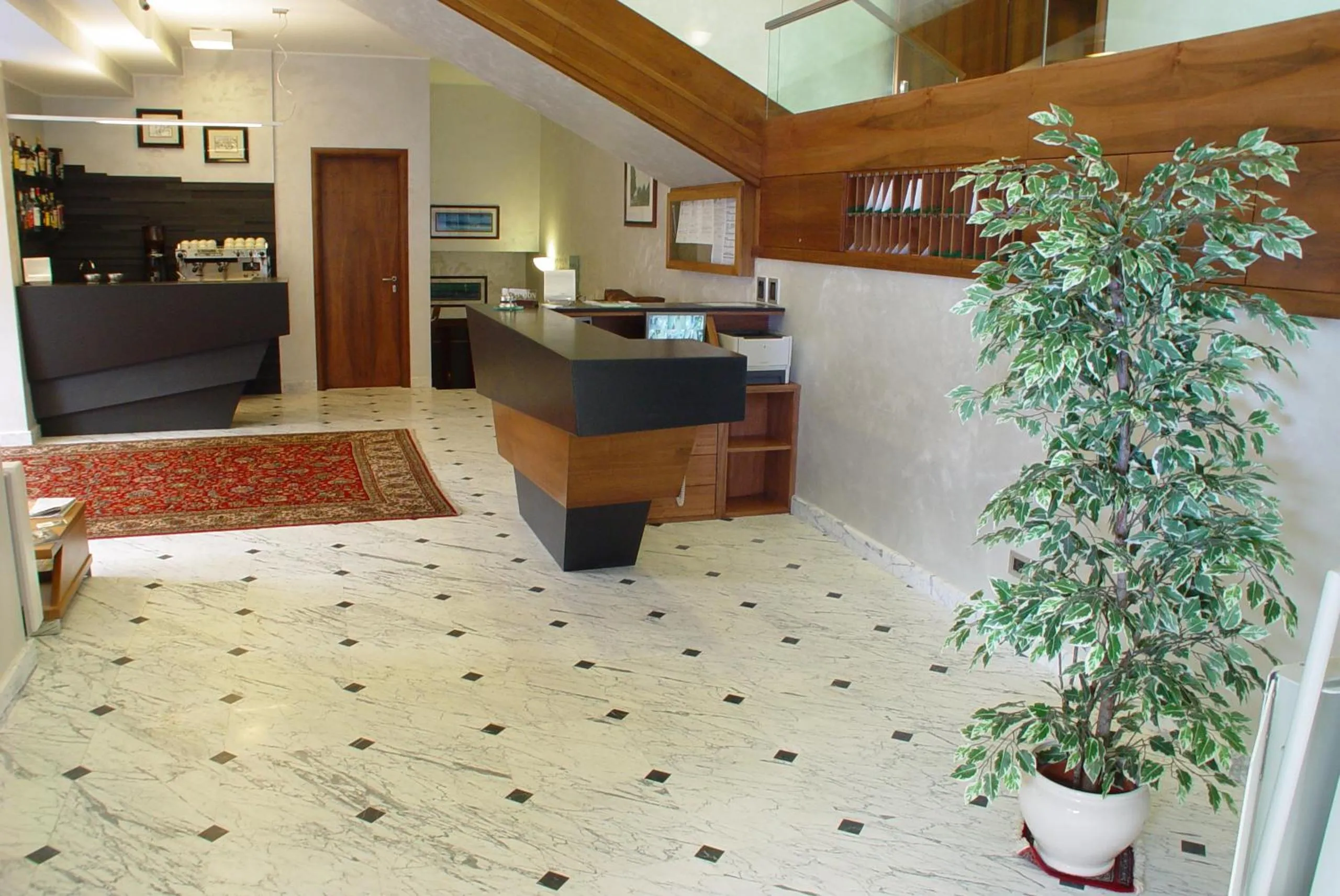 Lobby or reception in Hotel Iris