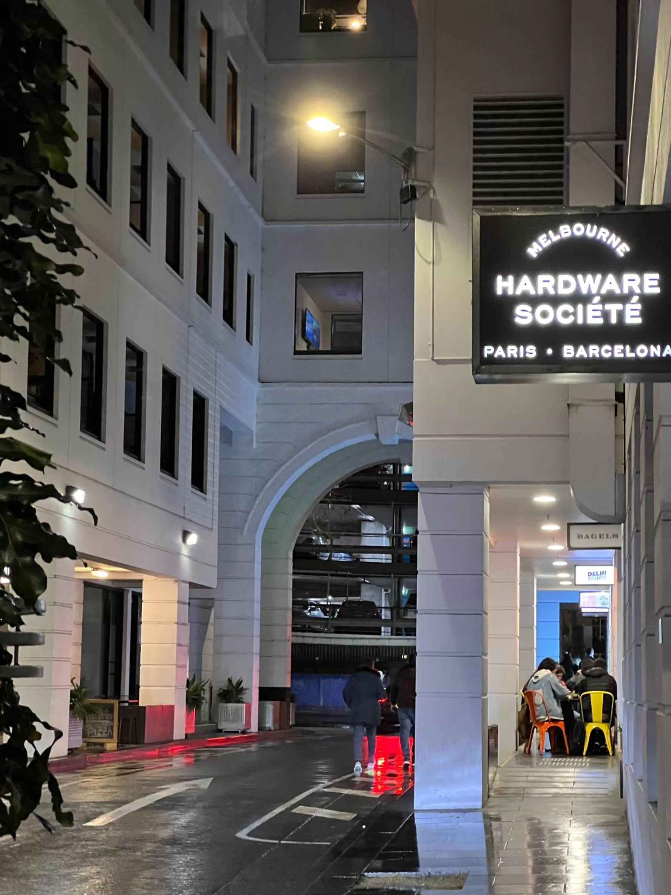 Street view in Aura on Flinders Serviced Apartments