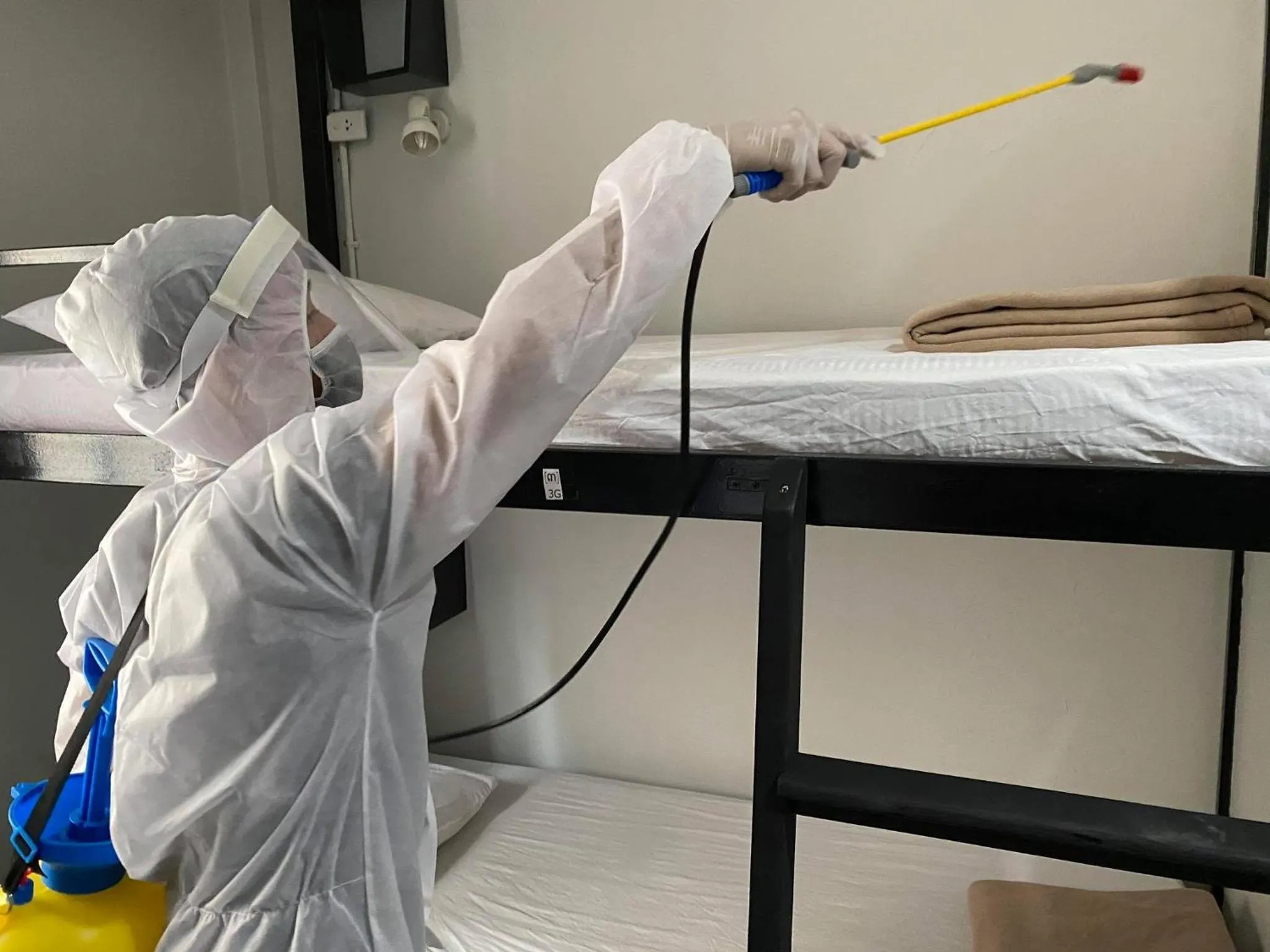 bunk bed in Bangkok Nomad Hostel