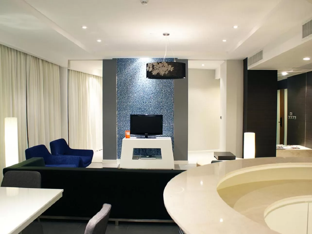 Living room in The Zign Hotel