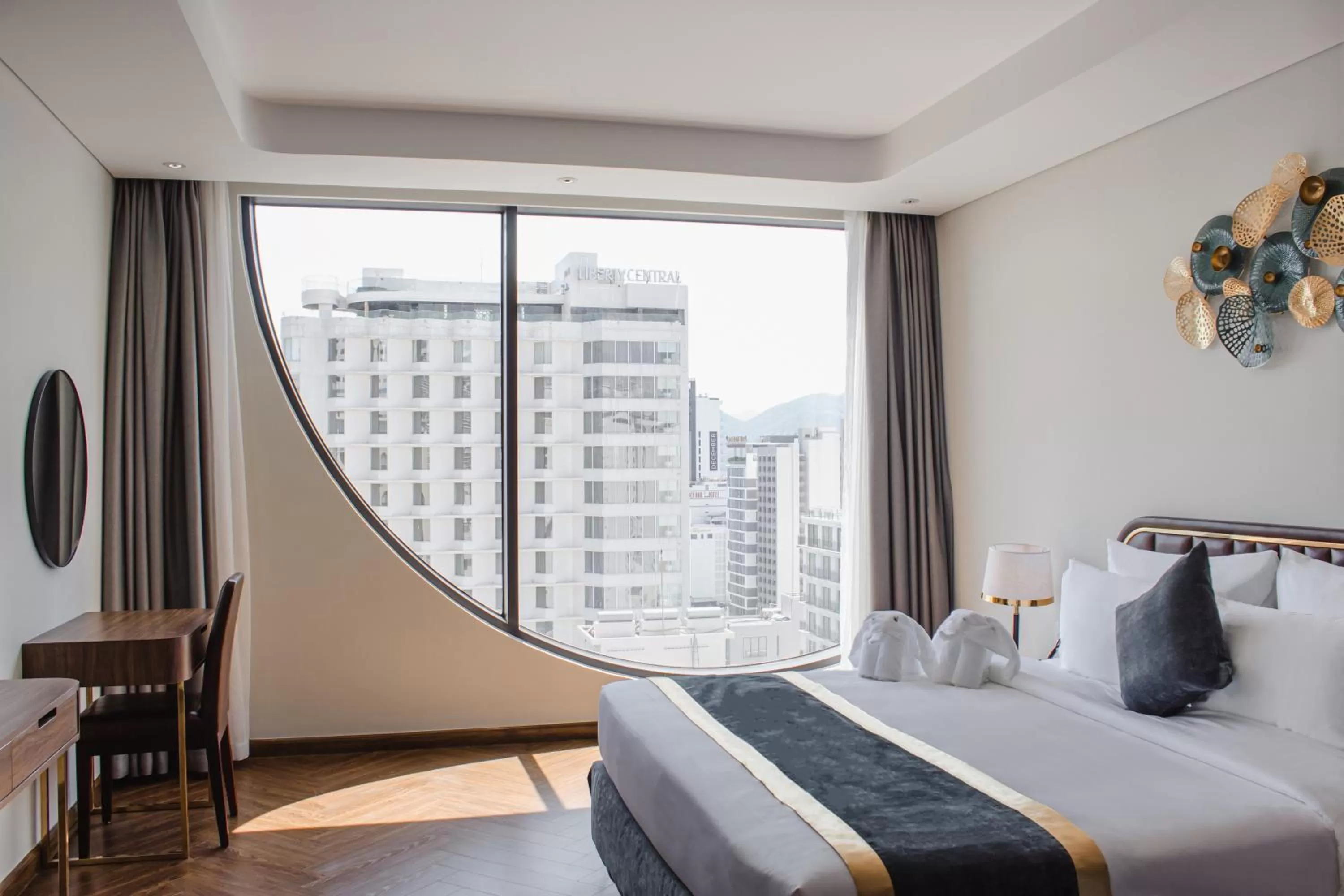 Bed in Grand Tourane Nha Trang Hotel