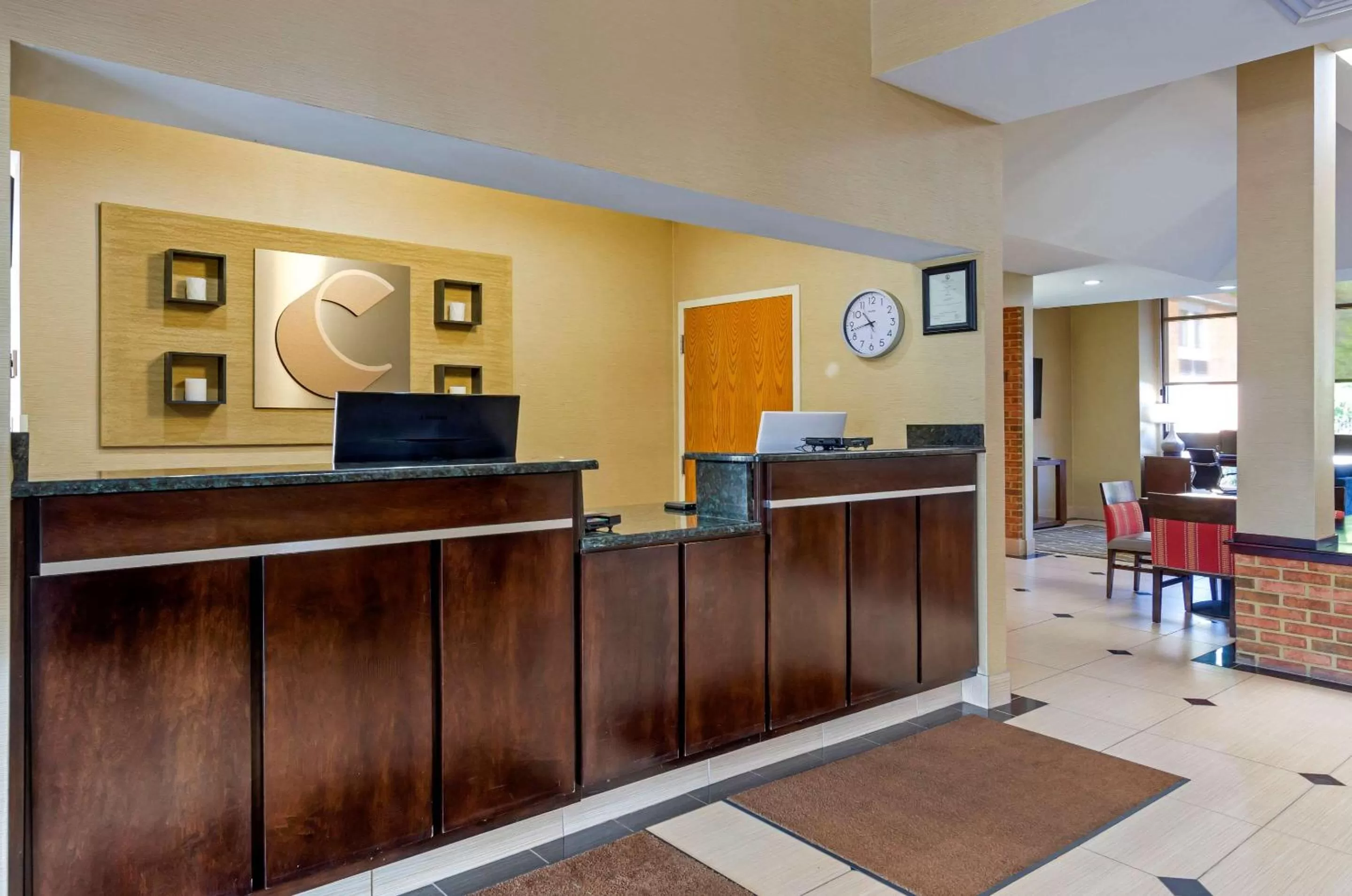 Lobby or reception in Comfort Inn Bluefield