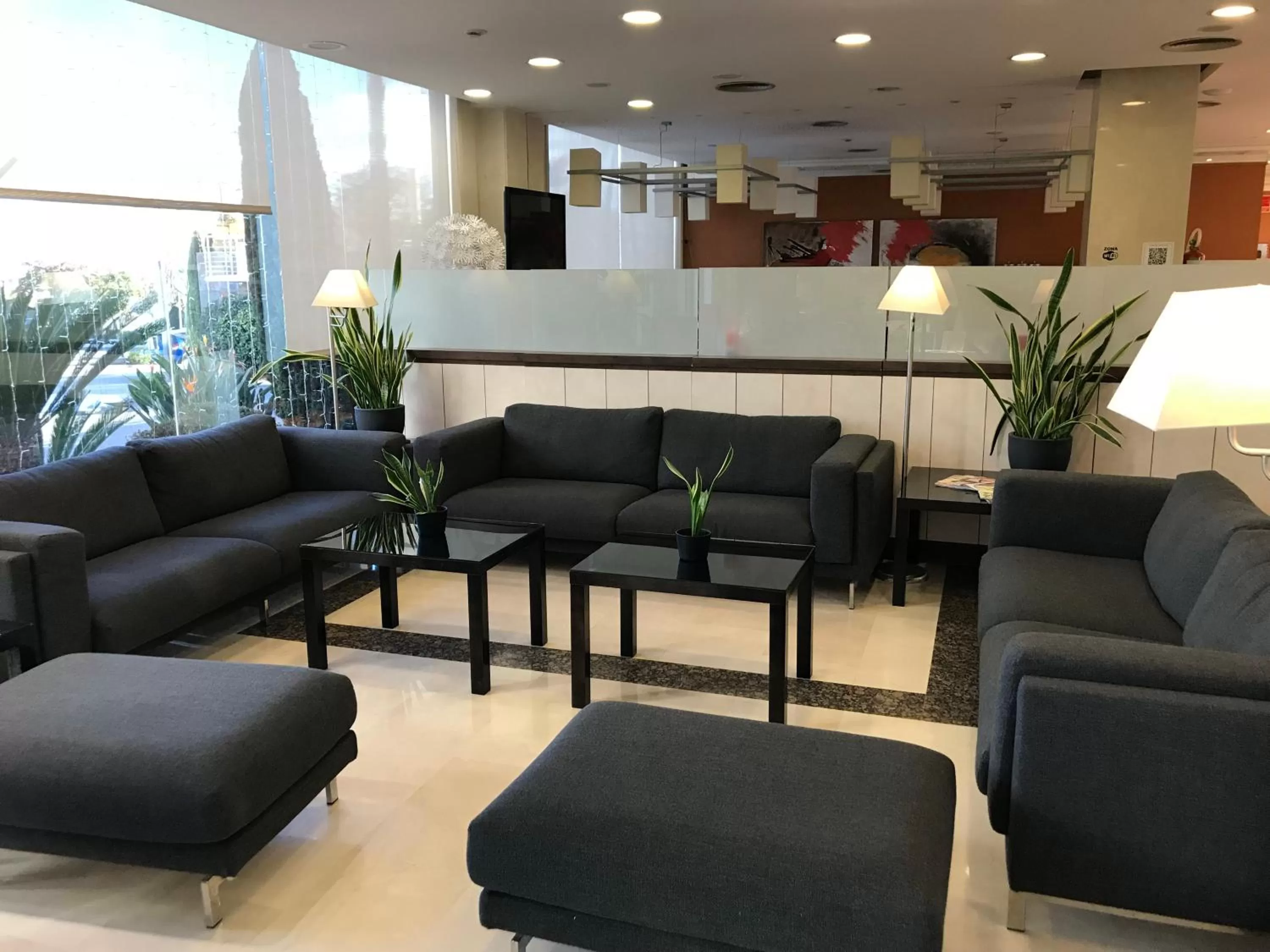 Living room, Lobby/Reception in Hotel Class Valls