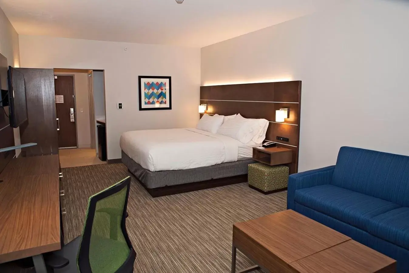Queen Suite with Two Queen Beds and Sofa Bed in Holiday Inn Express & Suites - Rantoul by IHG Queen Suite with Two Queen Beds and Sofa Bed in Holiday Inn Express & Suites - Rantoul by IHG
