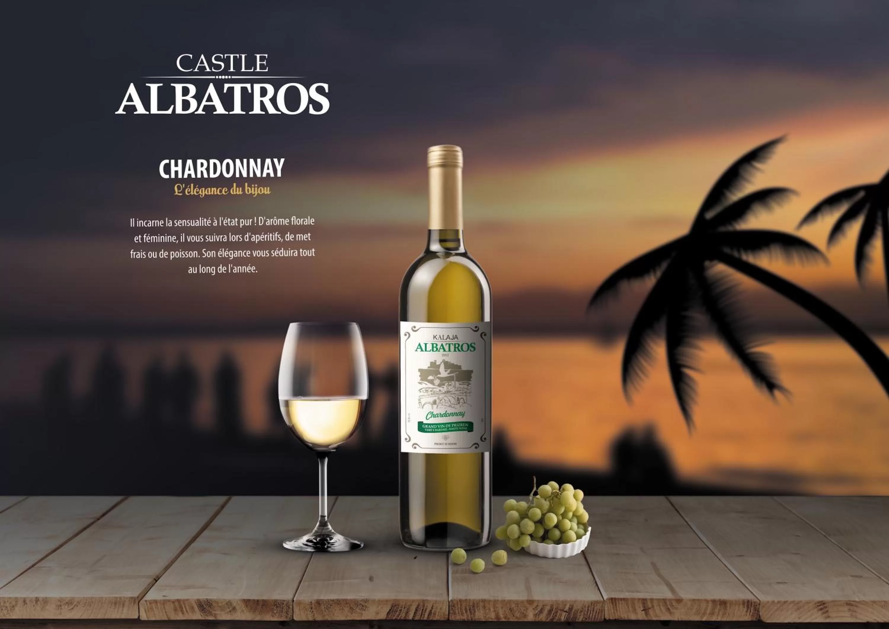 Alcoholic drinks in Hotel Albatros