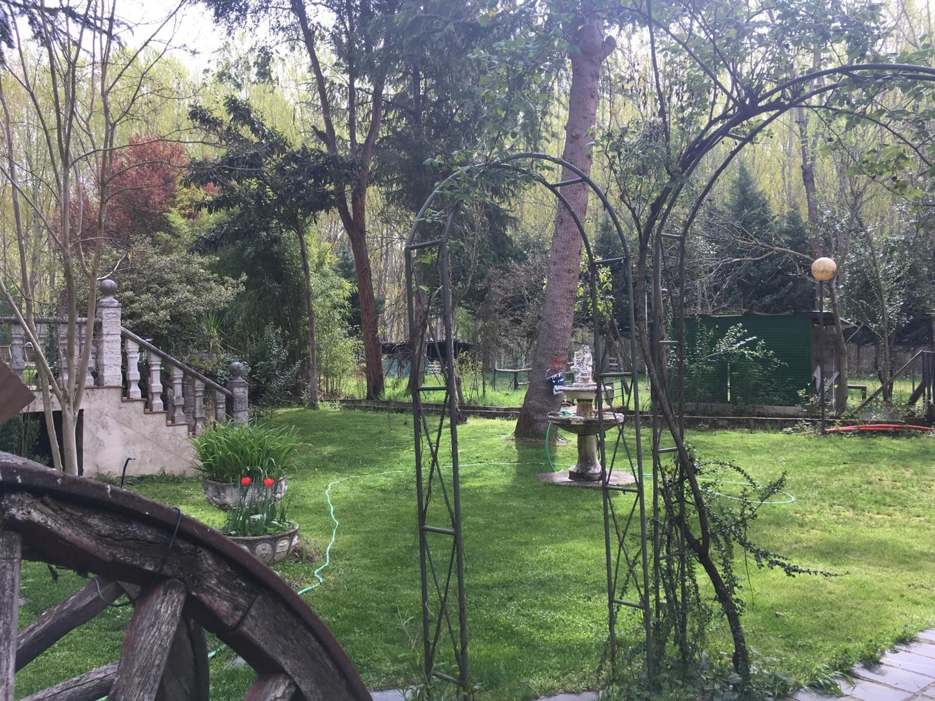 Garden in Hotel Rural Camino Medulas