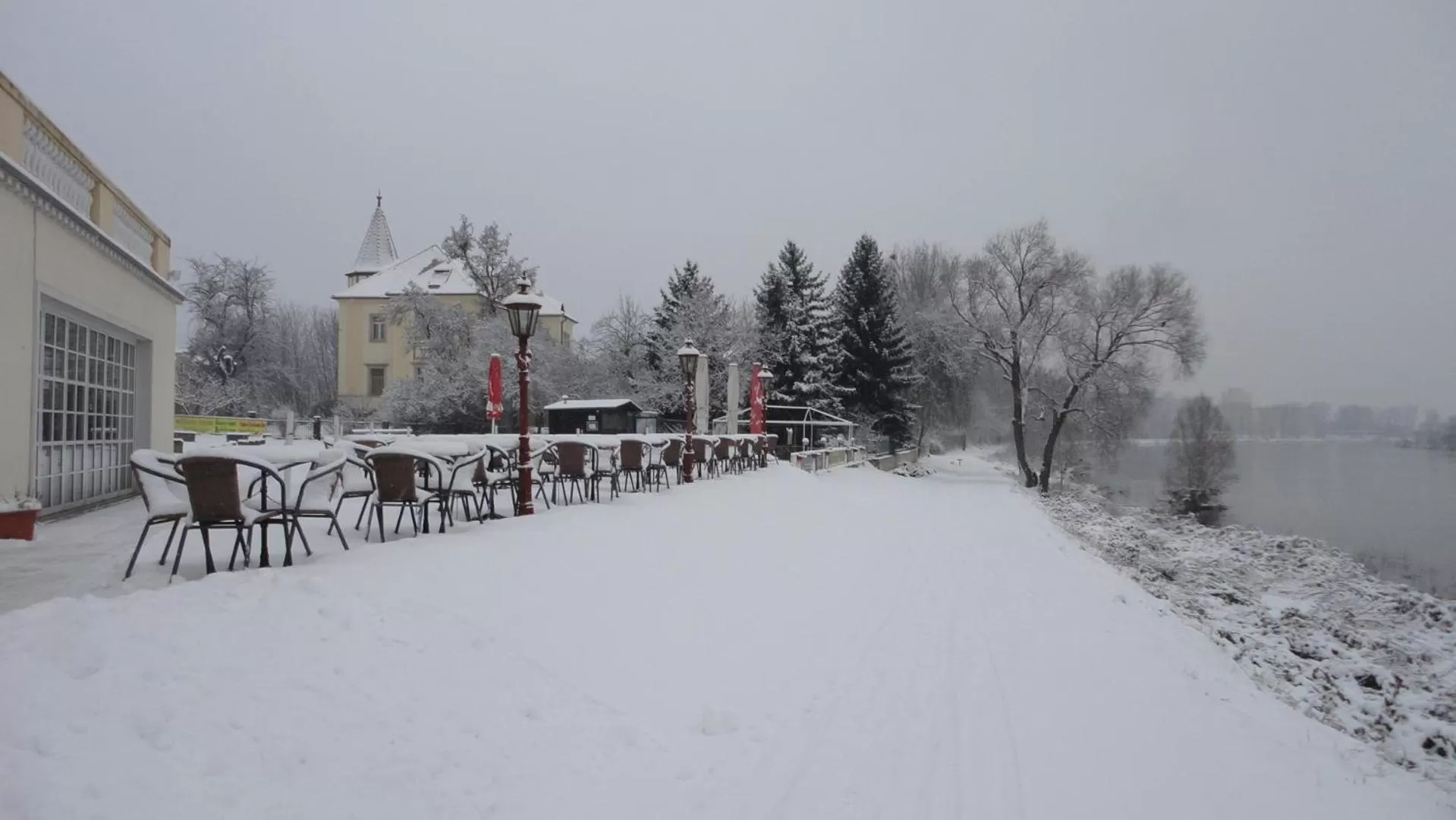 Winter in Pension Villa Else