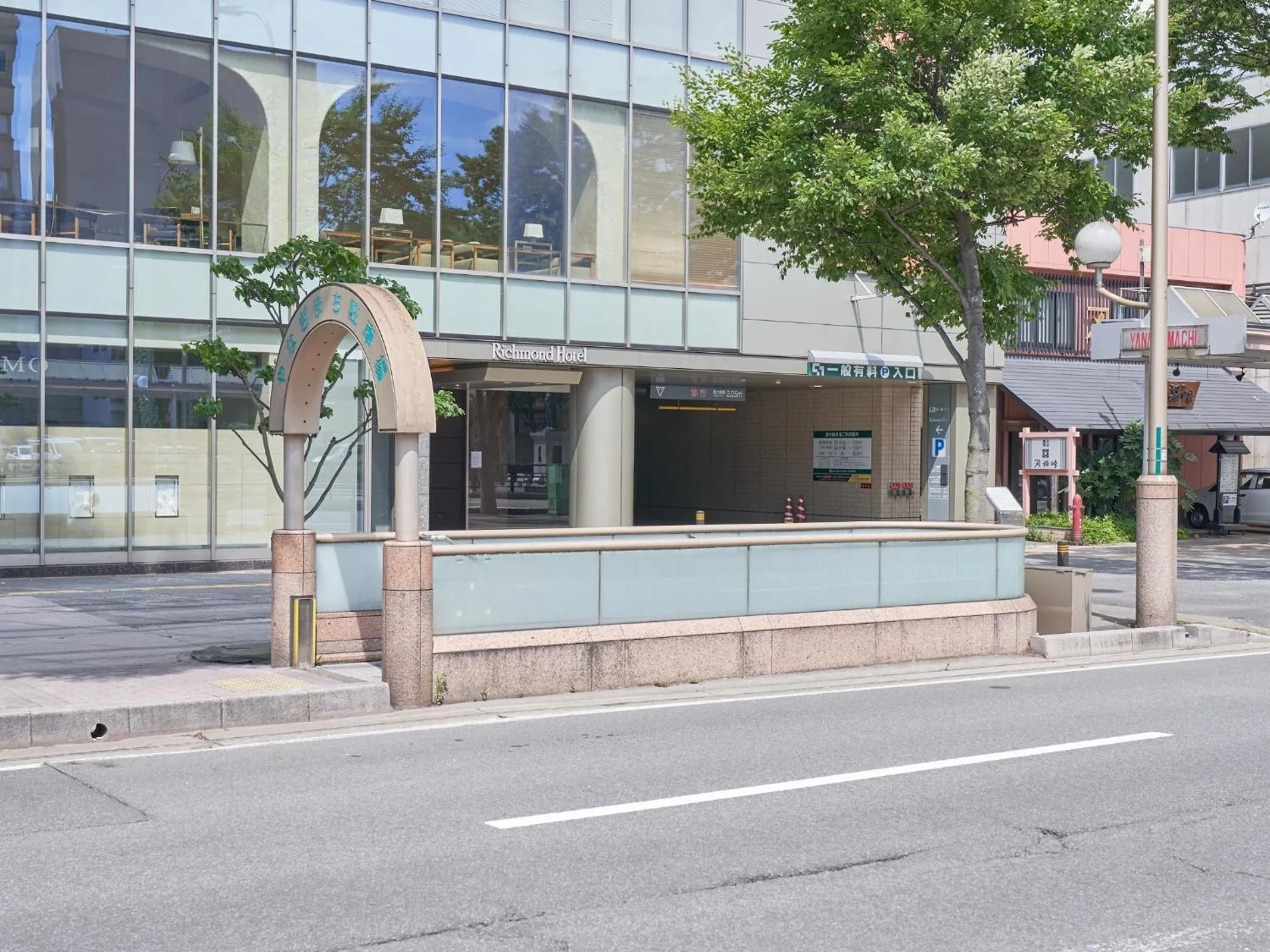 Facade/entrance in Richmond Hotel Aomori