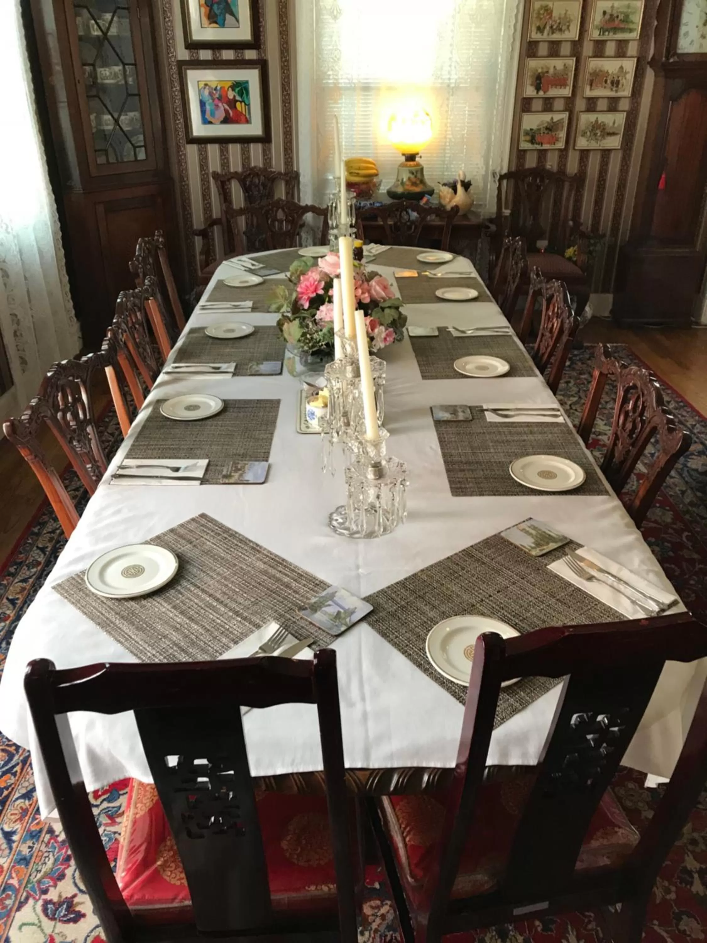 Continental breakfast in Rose Manor Bed & Breakfast