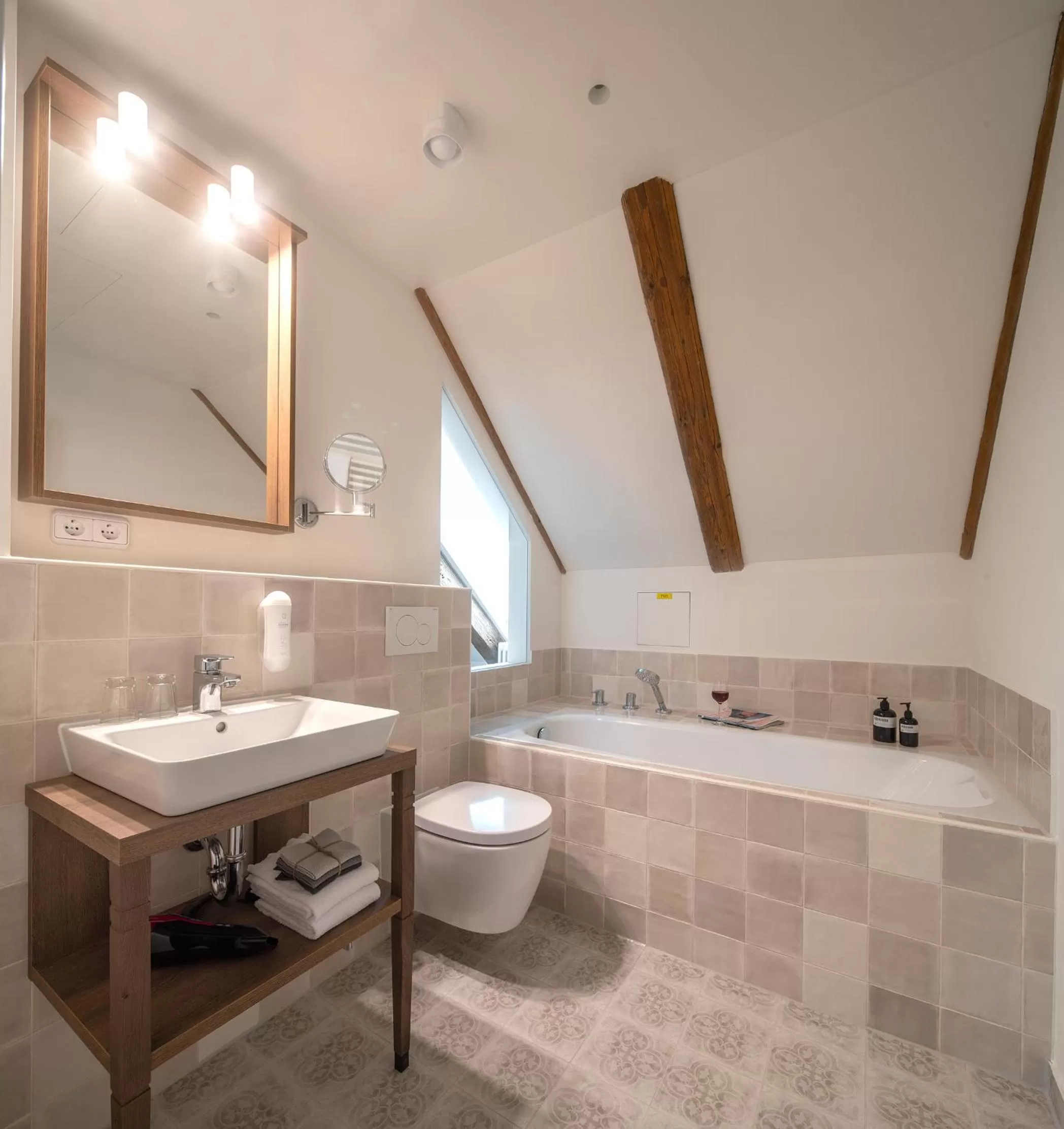 Toilet in Altstadthotel der Patrizier