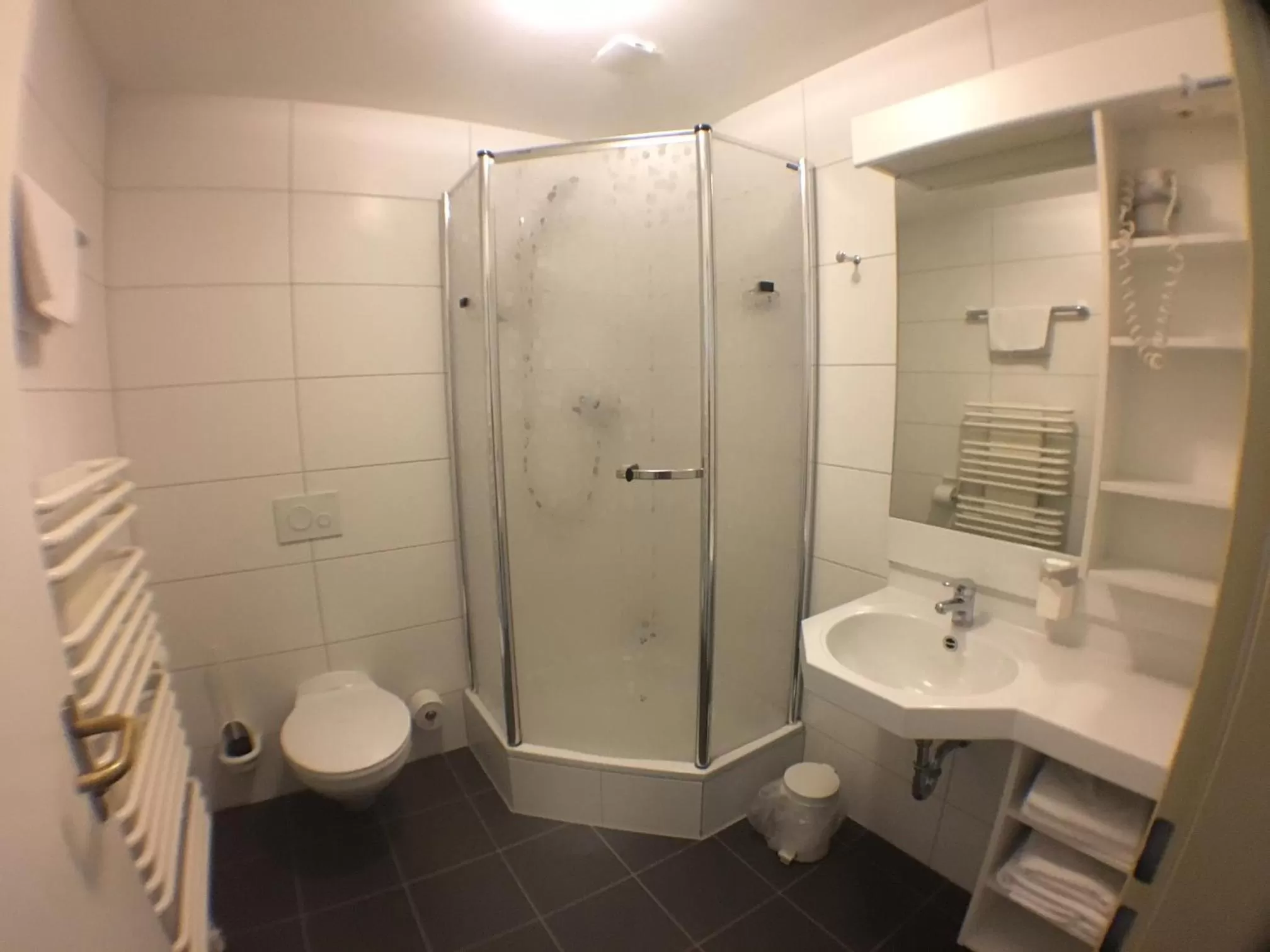 Bathroom in Motel Monteur