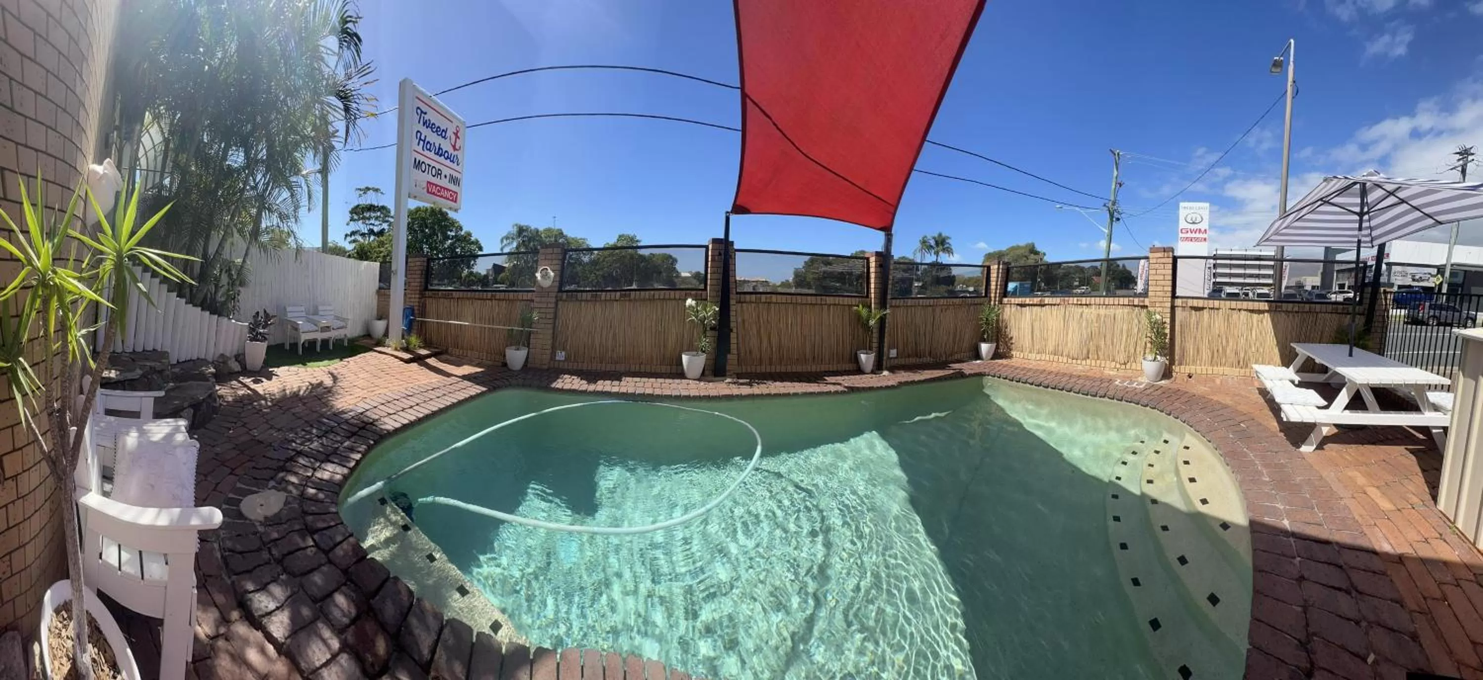 Swimming pool in Tweed Harbour Motor Inn