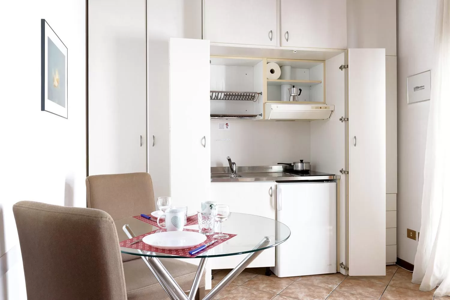 Kitchen or kitchenette in Residence Diaz