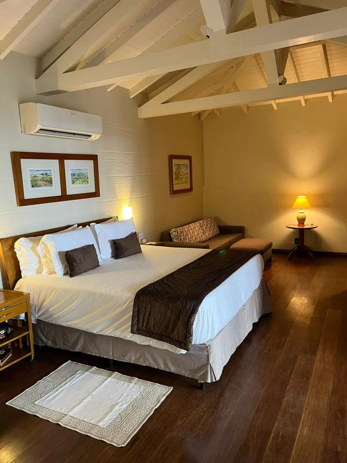 Bed in Kuriuwa Hotel