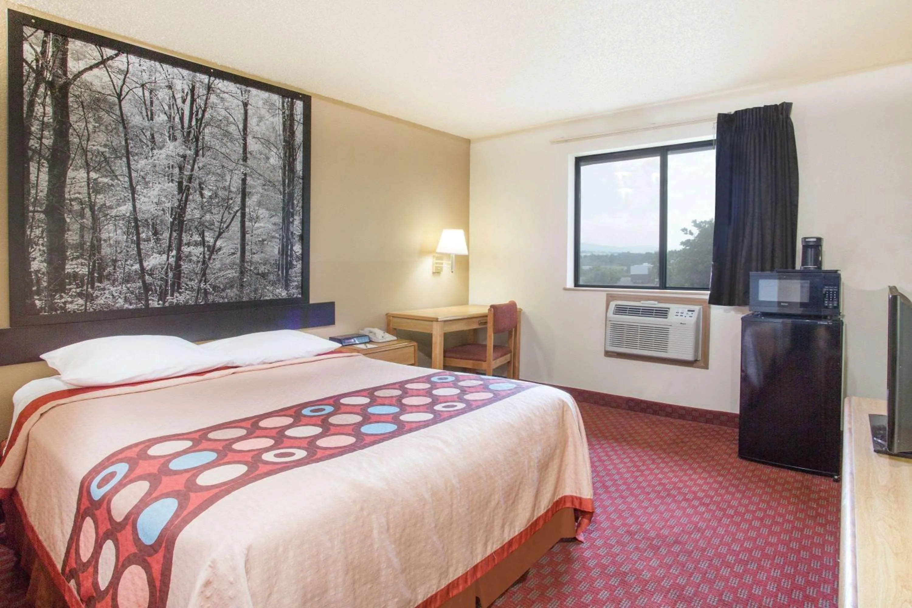 Photo of the whole room, Bed in Super 8 by Wyndham Lexington VA