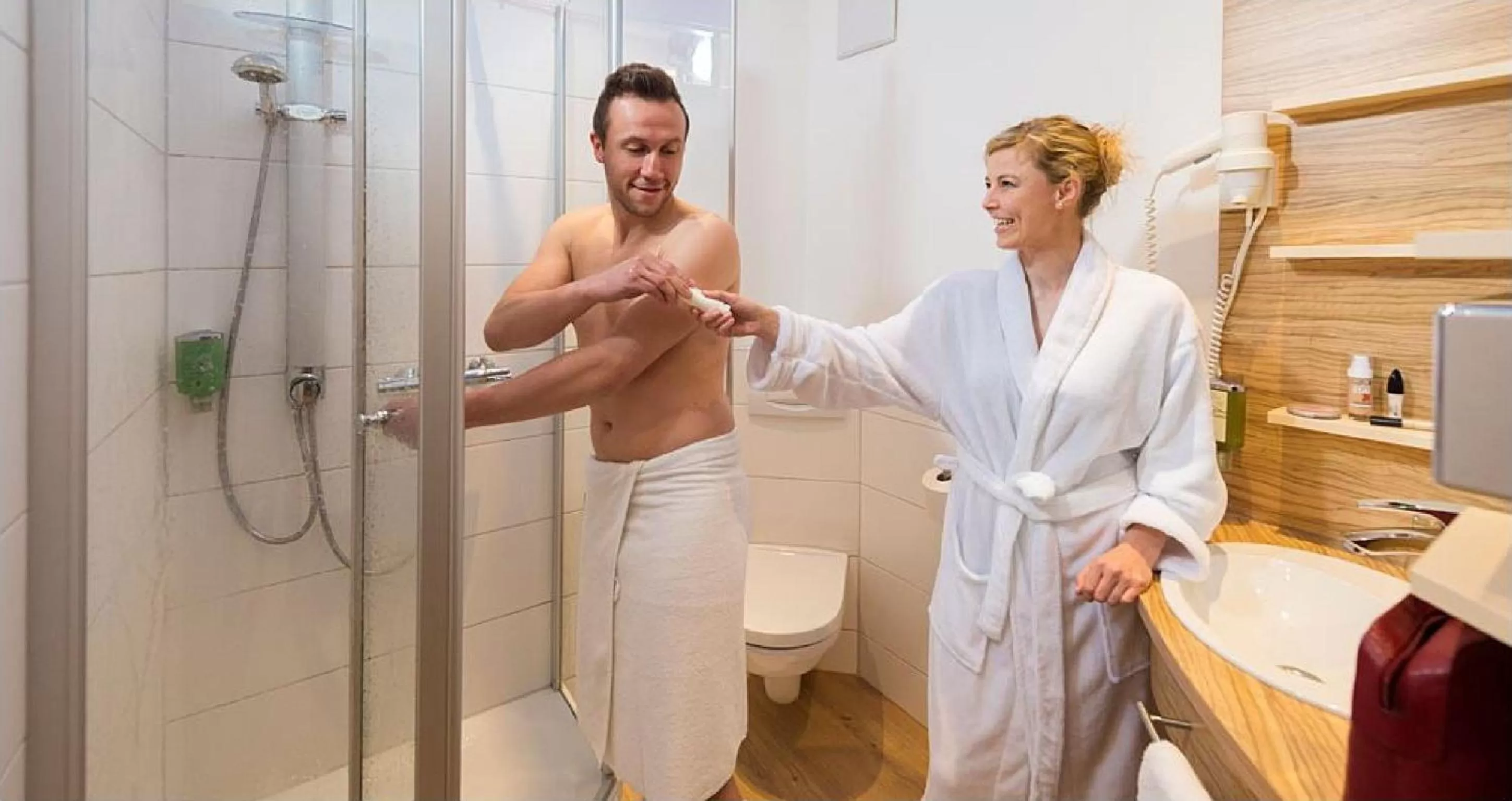 Shower in Thula Wellnesshotel Bayerischer Wald