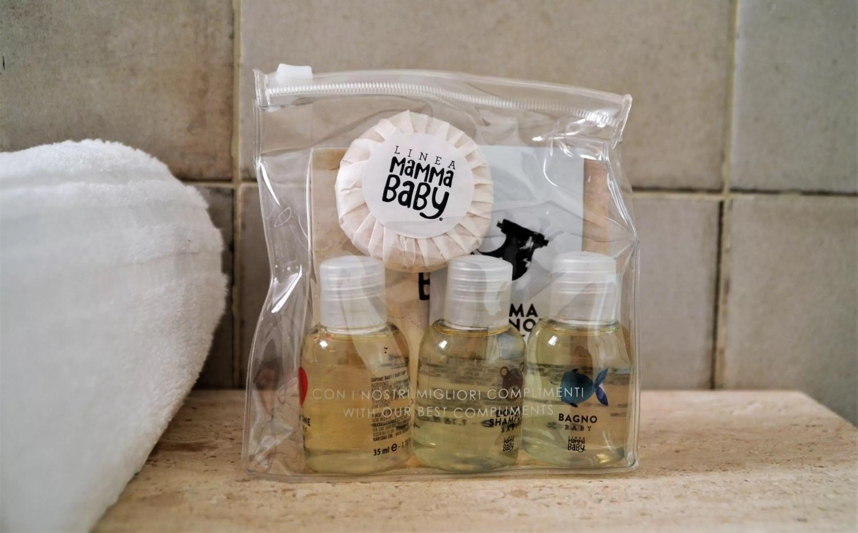 Bathroom in La Locanda d'Oro