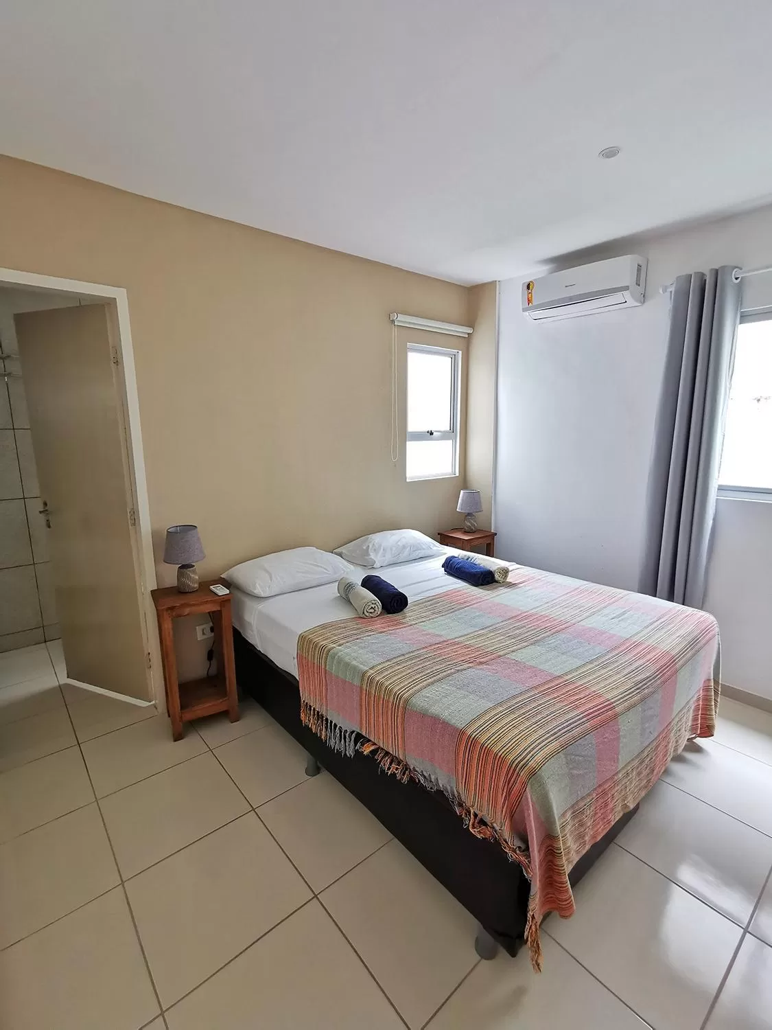 Bed in Manga Verde Beach Residence