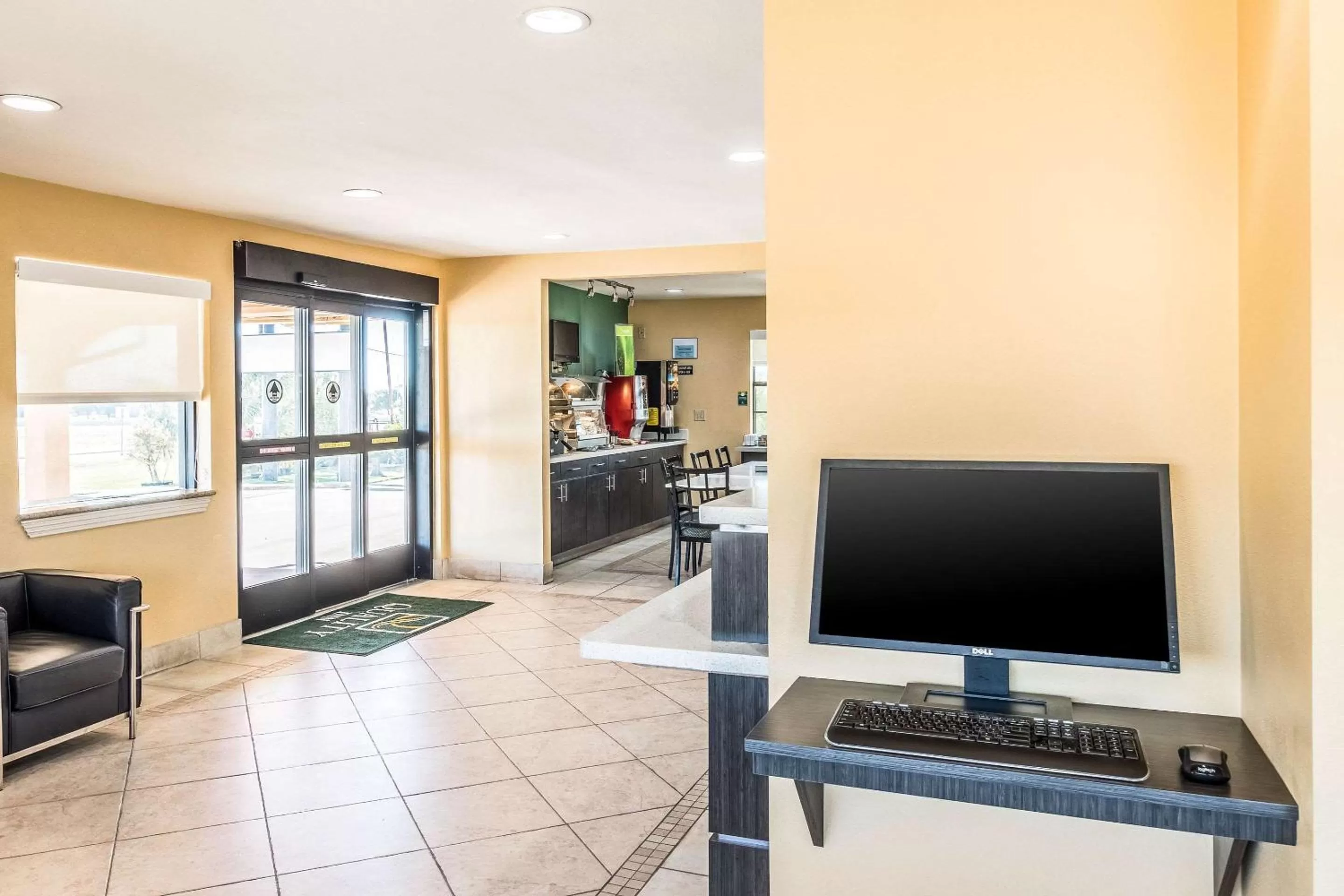 On site in Quality Inn Corsicana