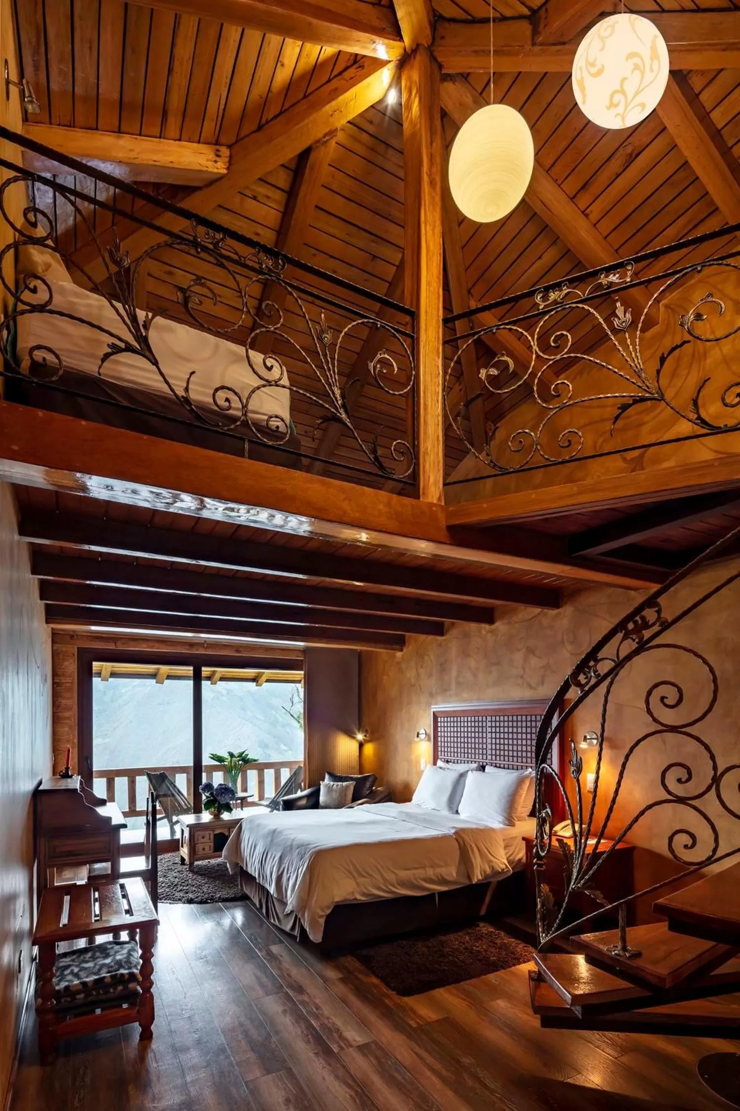 Bed in Luna Volcán, Adventure SPA