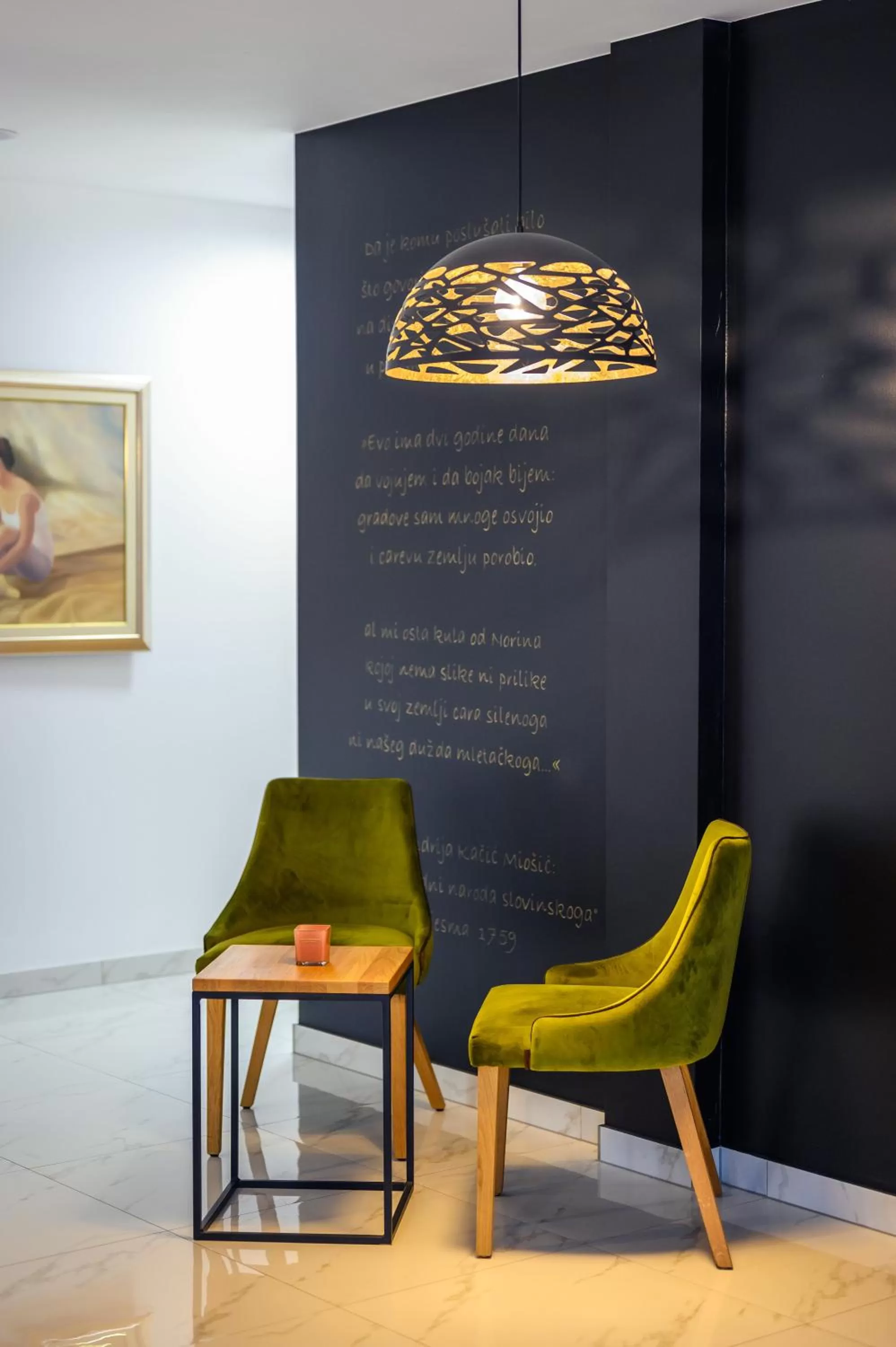 Seating area in Boutique rooms Kican