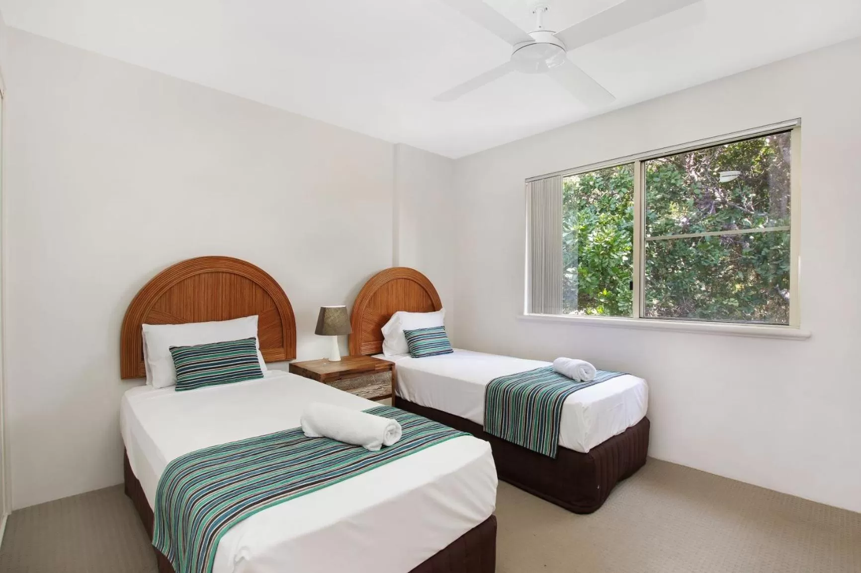 Bed in Lennox Beach Resort