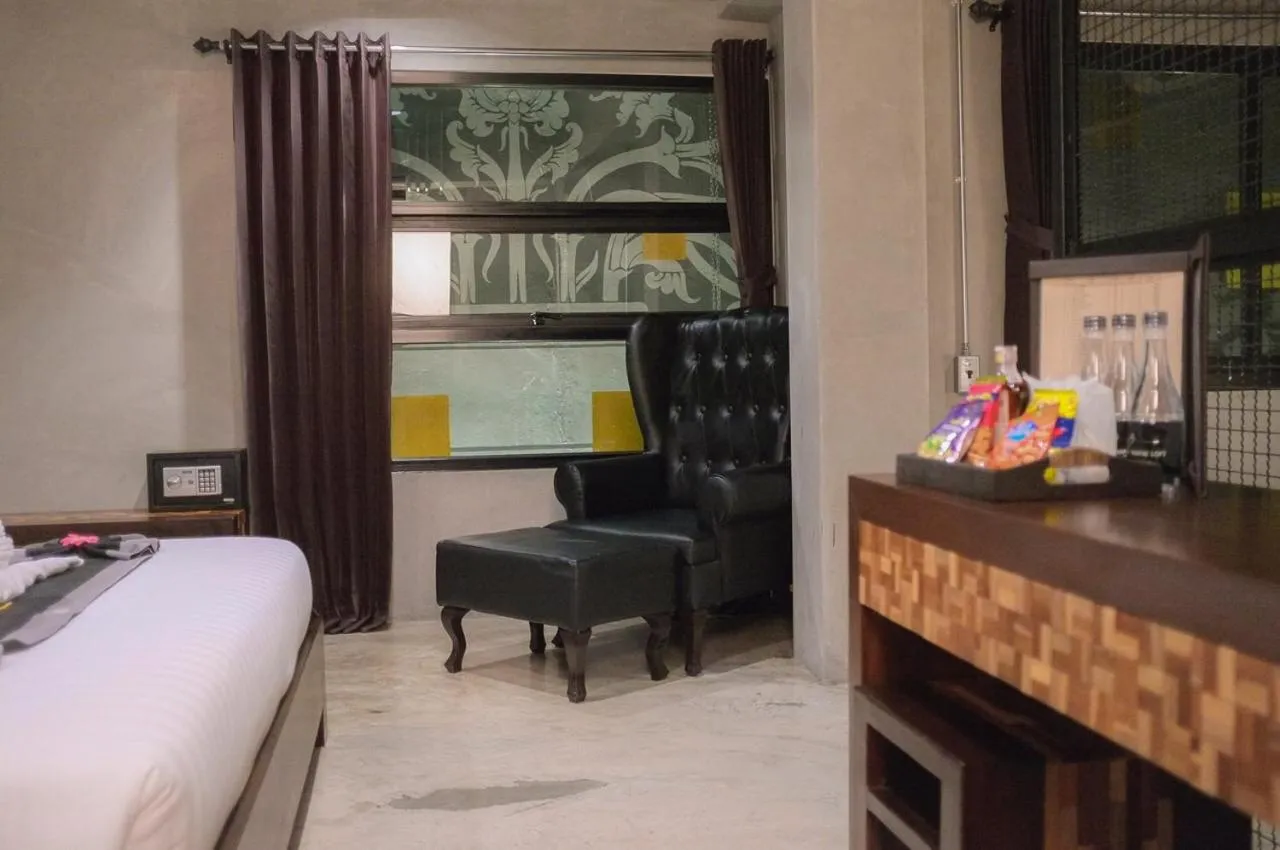 Balcony/Terrace, Bed in Thapae Loft