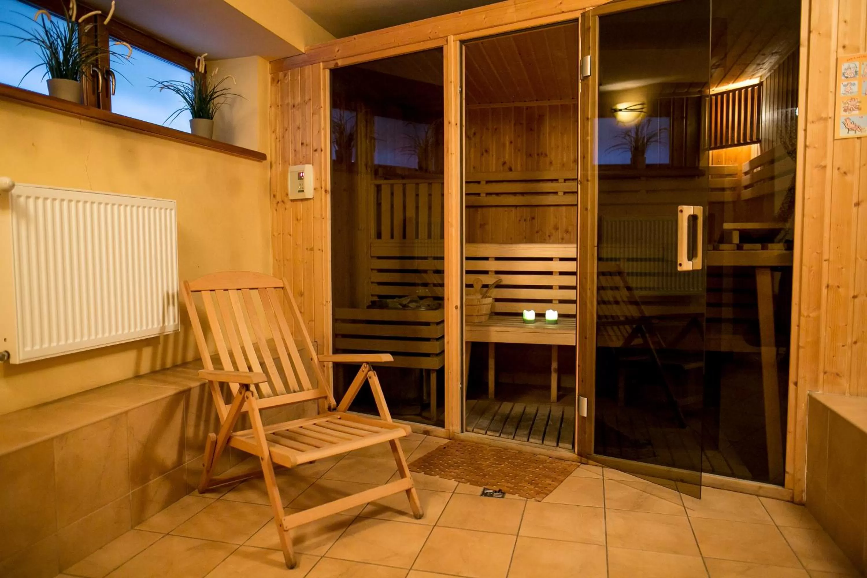 Sauna in Hotel Solny