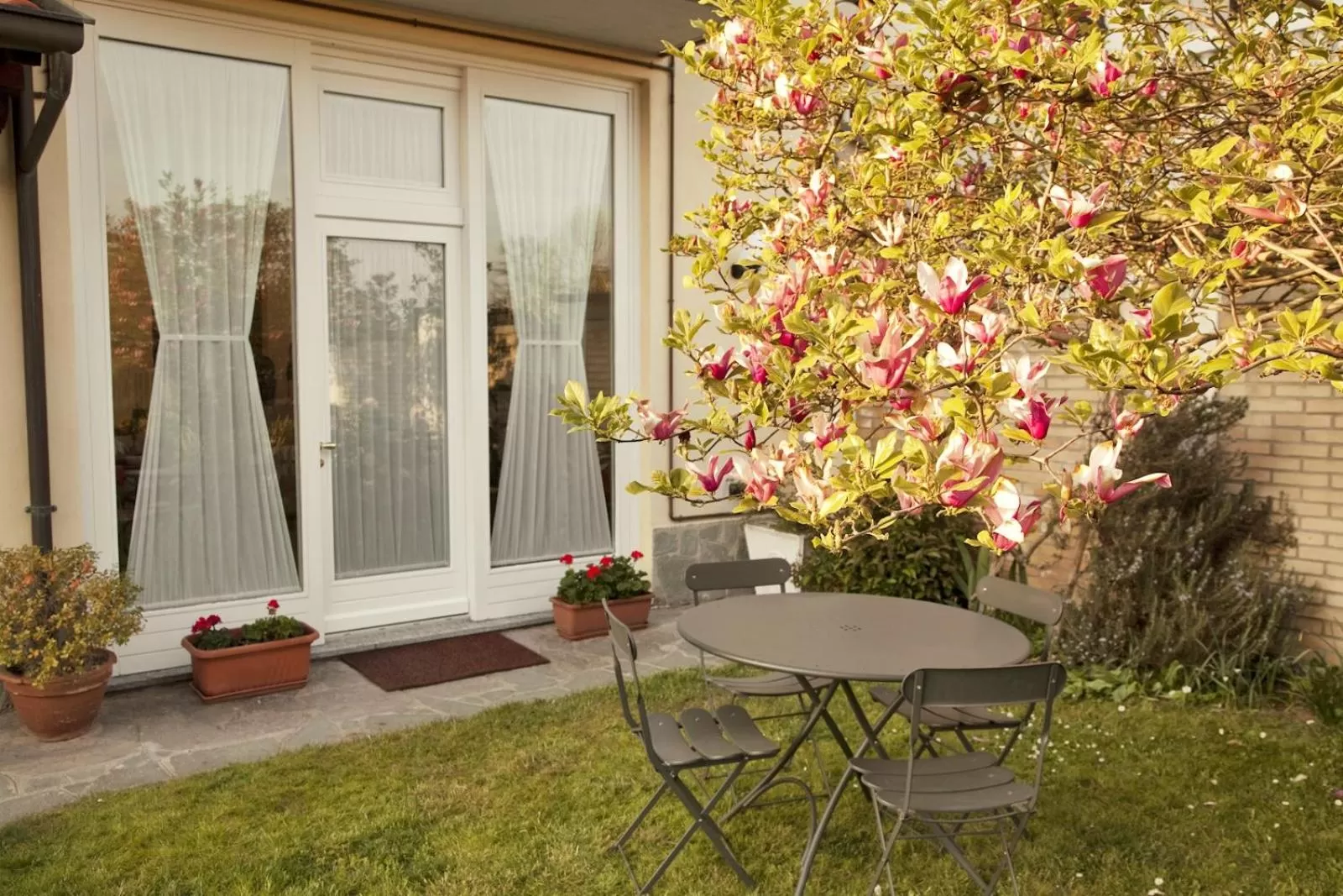 Patio in B&B Ca' Nobil