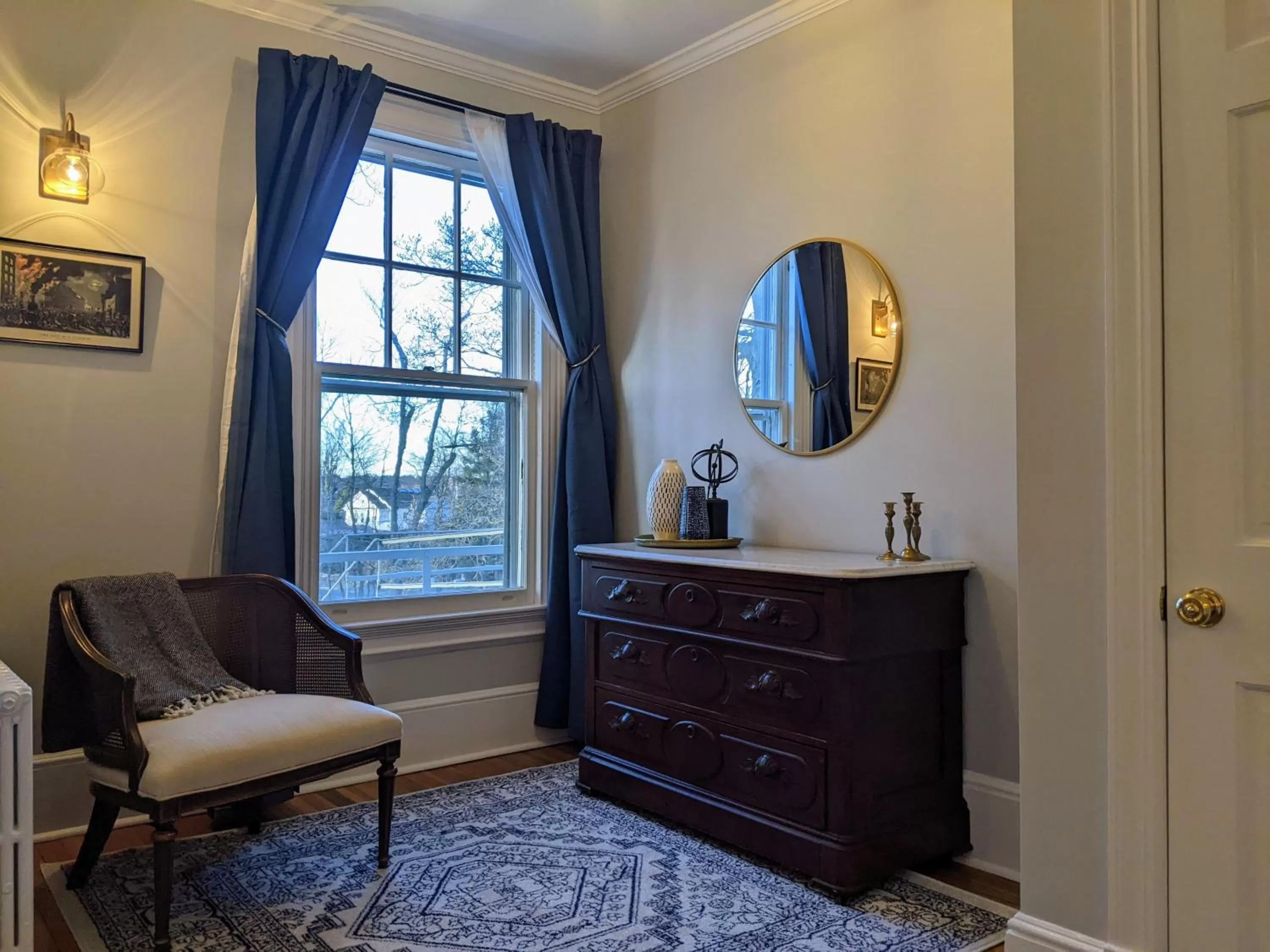 Seating area in Stanton House Inn
