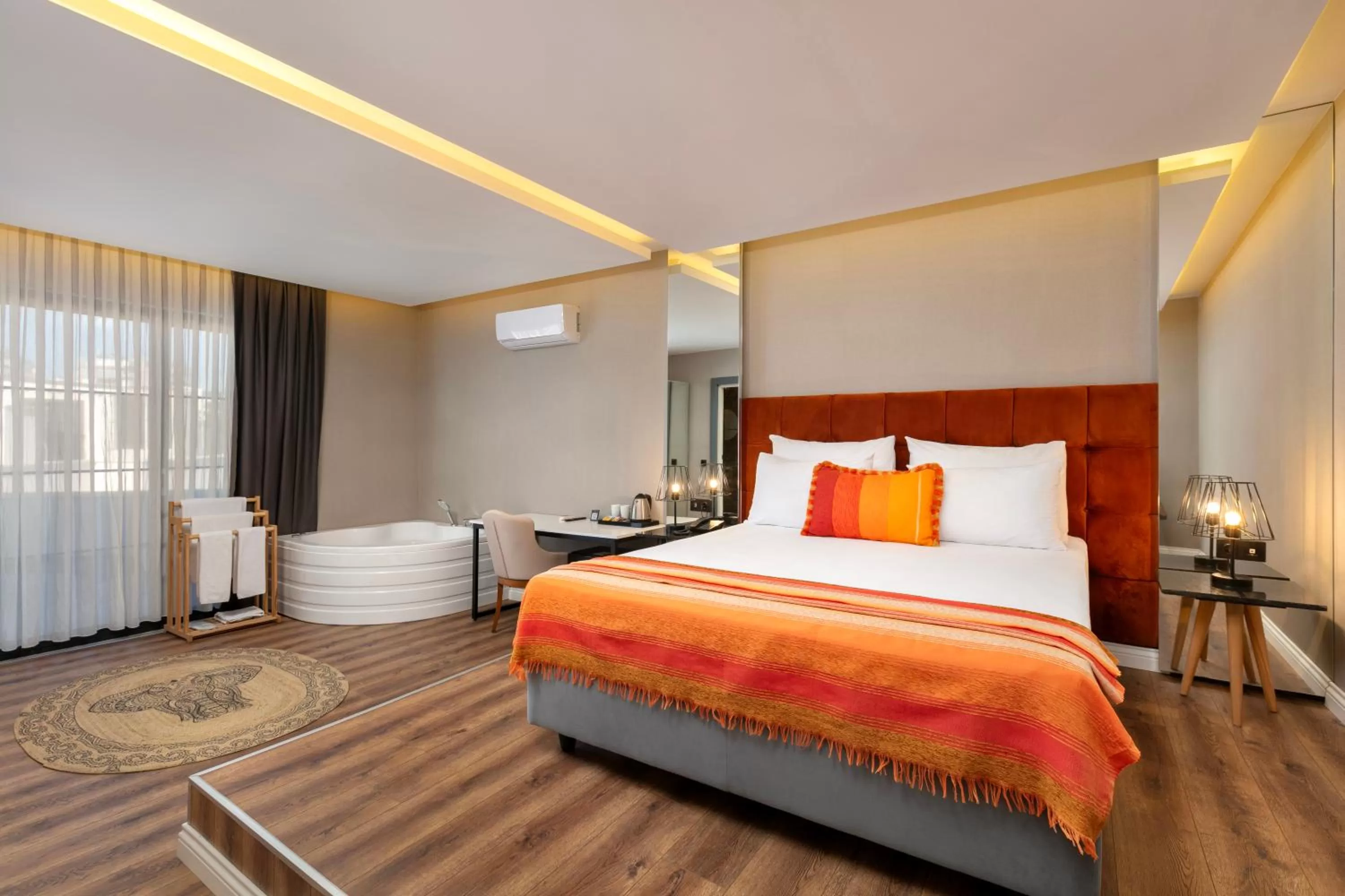 Bed in Azuu Boutique Hotel