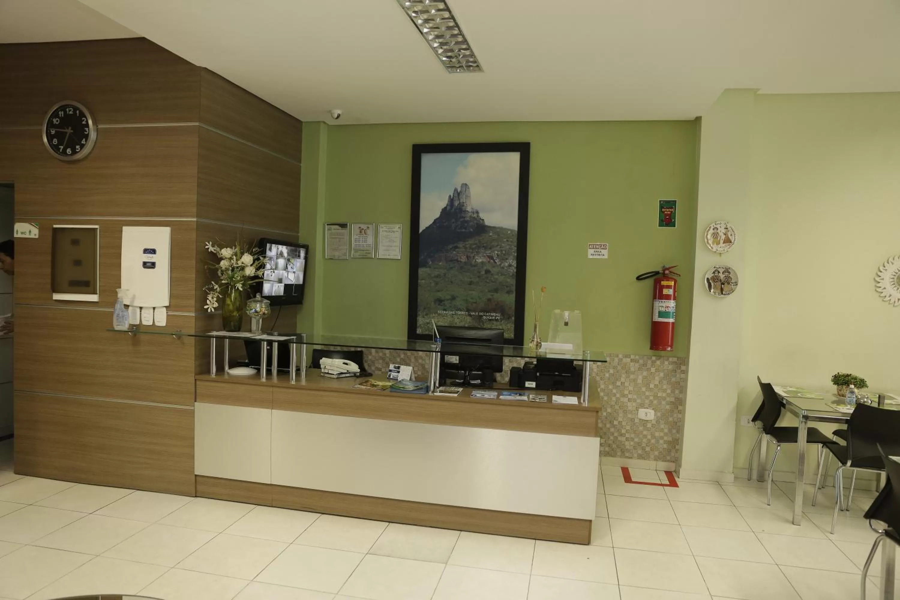 Lobby or reception in LW Hotel