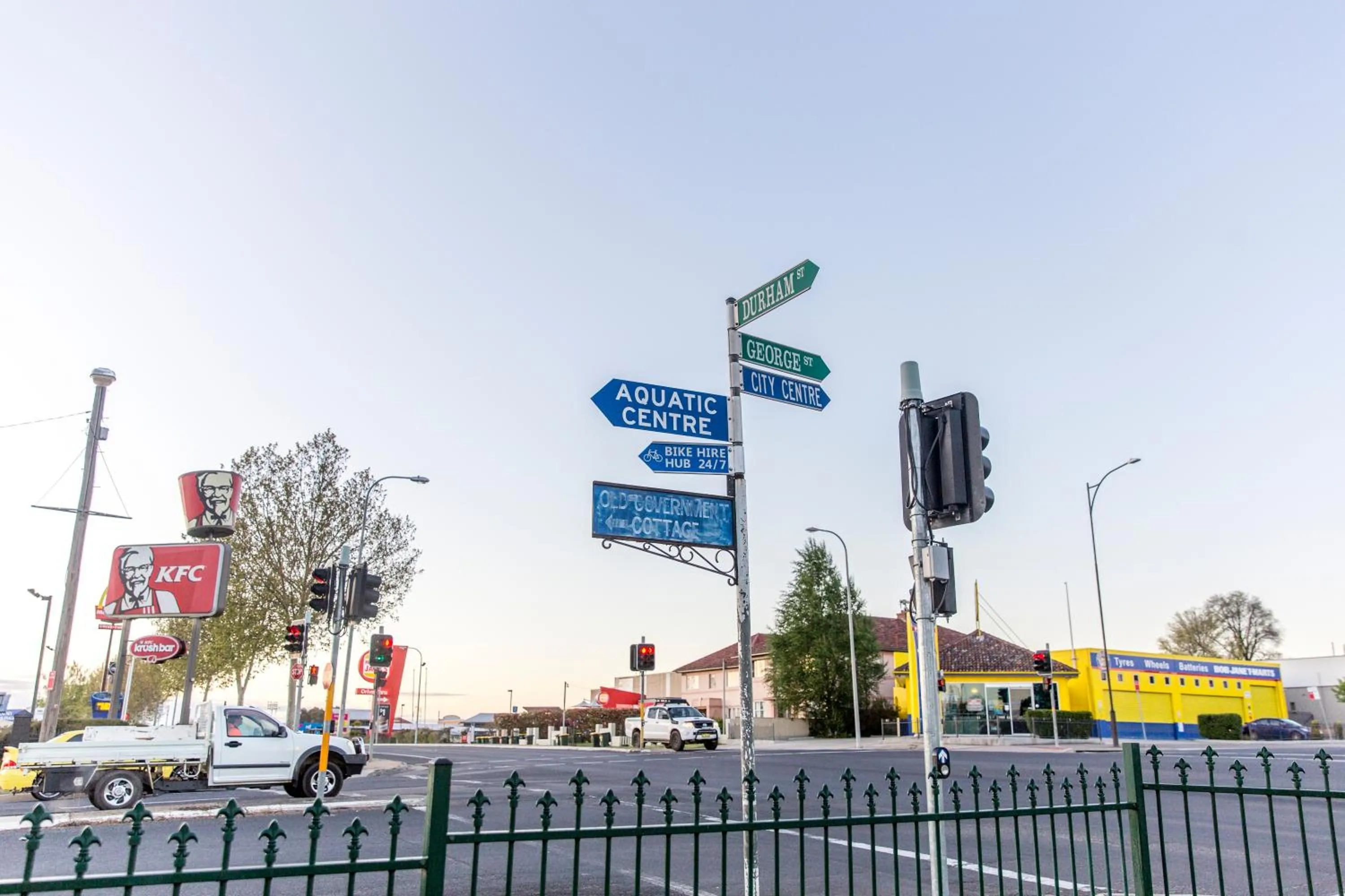 Landmark view in Bathurst Motor Inn