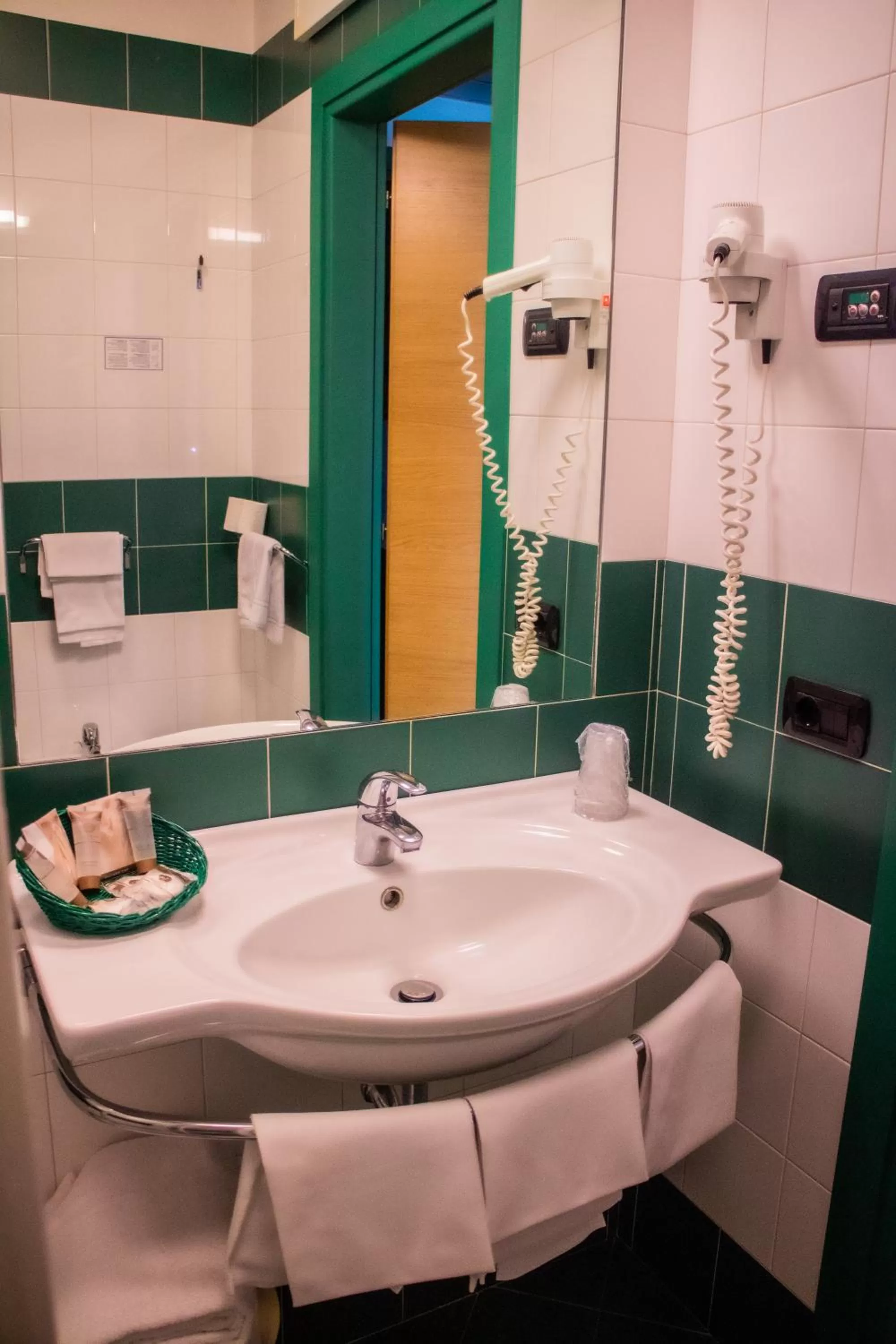 Bathroom in West Point Airport Hotel